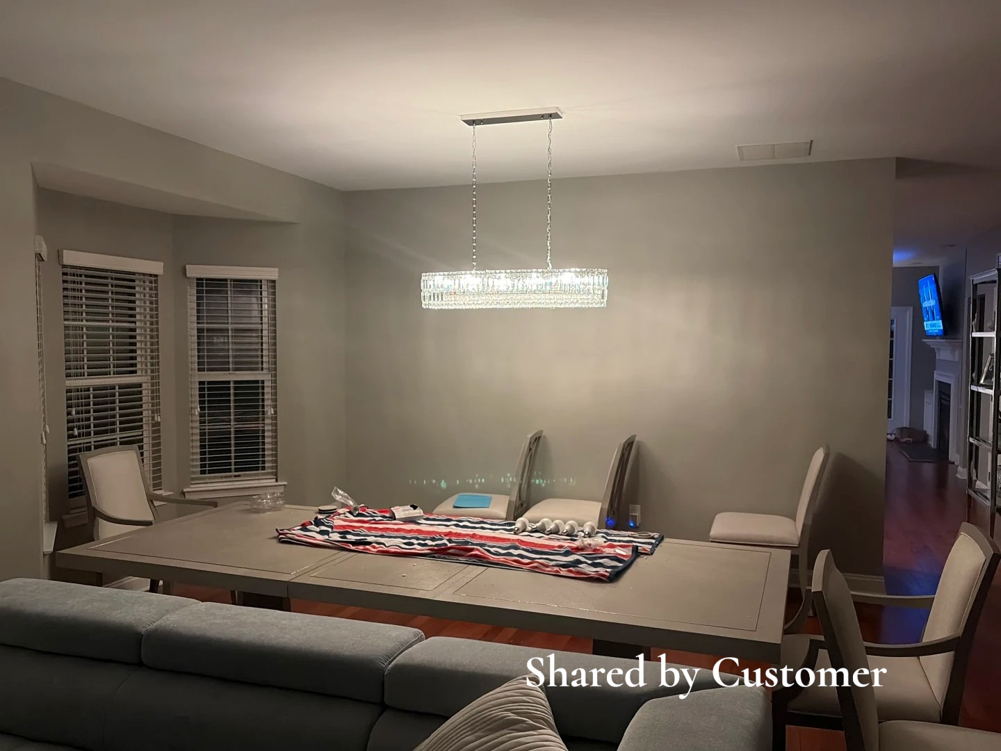 Glowlings 10-flammiger moderner, 99,1 cm breiter, dimmbarer ovaler Chrom-Kristall-Kronleuchter