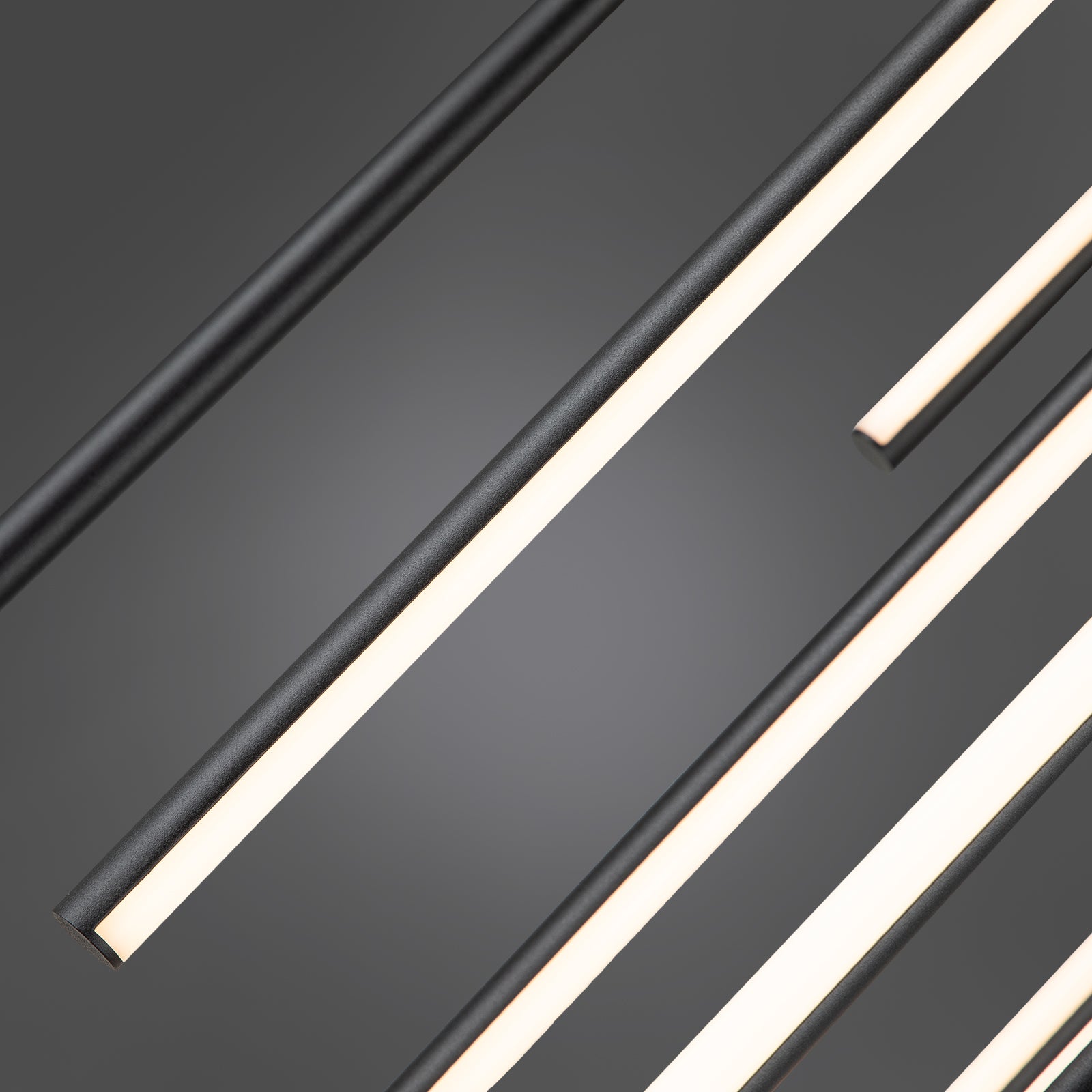 Glowlings 12/18-Licht Moderne Zylinder Linear LED Pendelleuchte für Treppenhaus