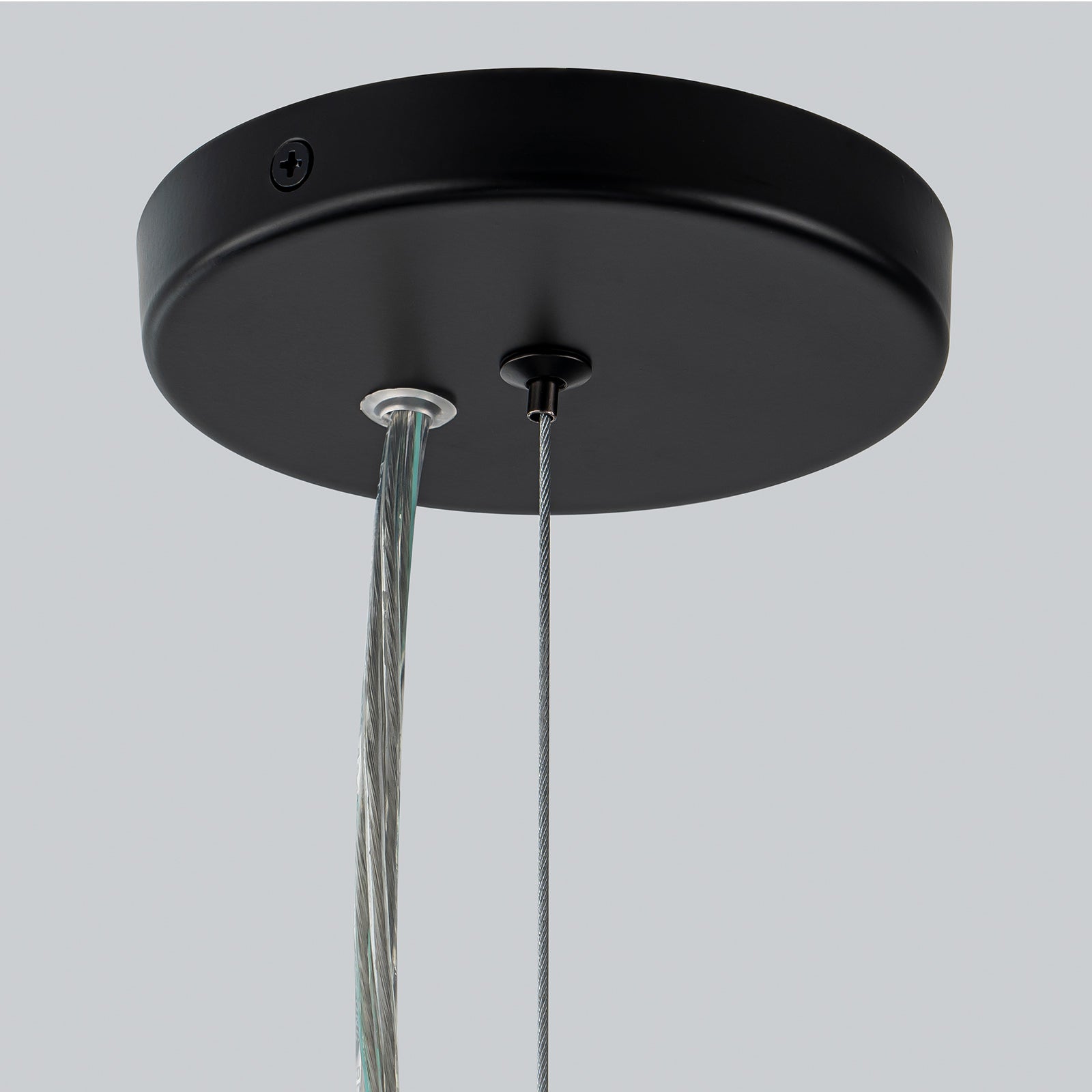 Glowlings Moderner Kronleuchter mit 12 Lichtern, 50,8 cm breit, klares geripptes Glas