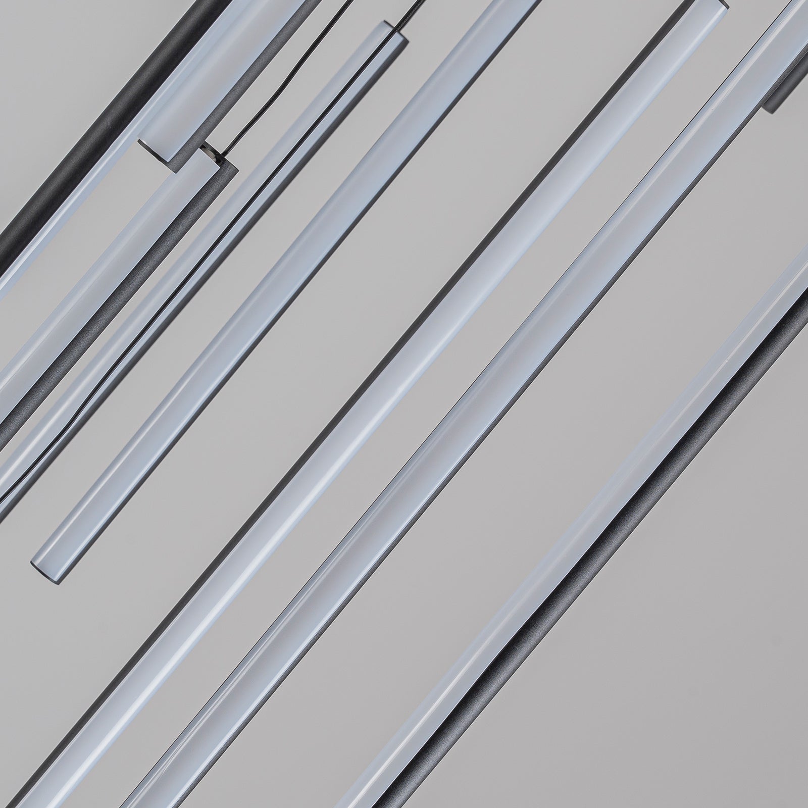 Glowlings 12/18-Licht Moderne Zylinder Linear LED Pendelleuchte für Treppenhaus