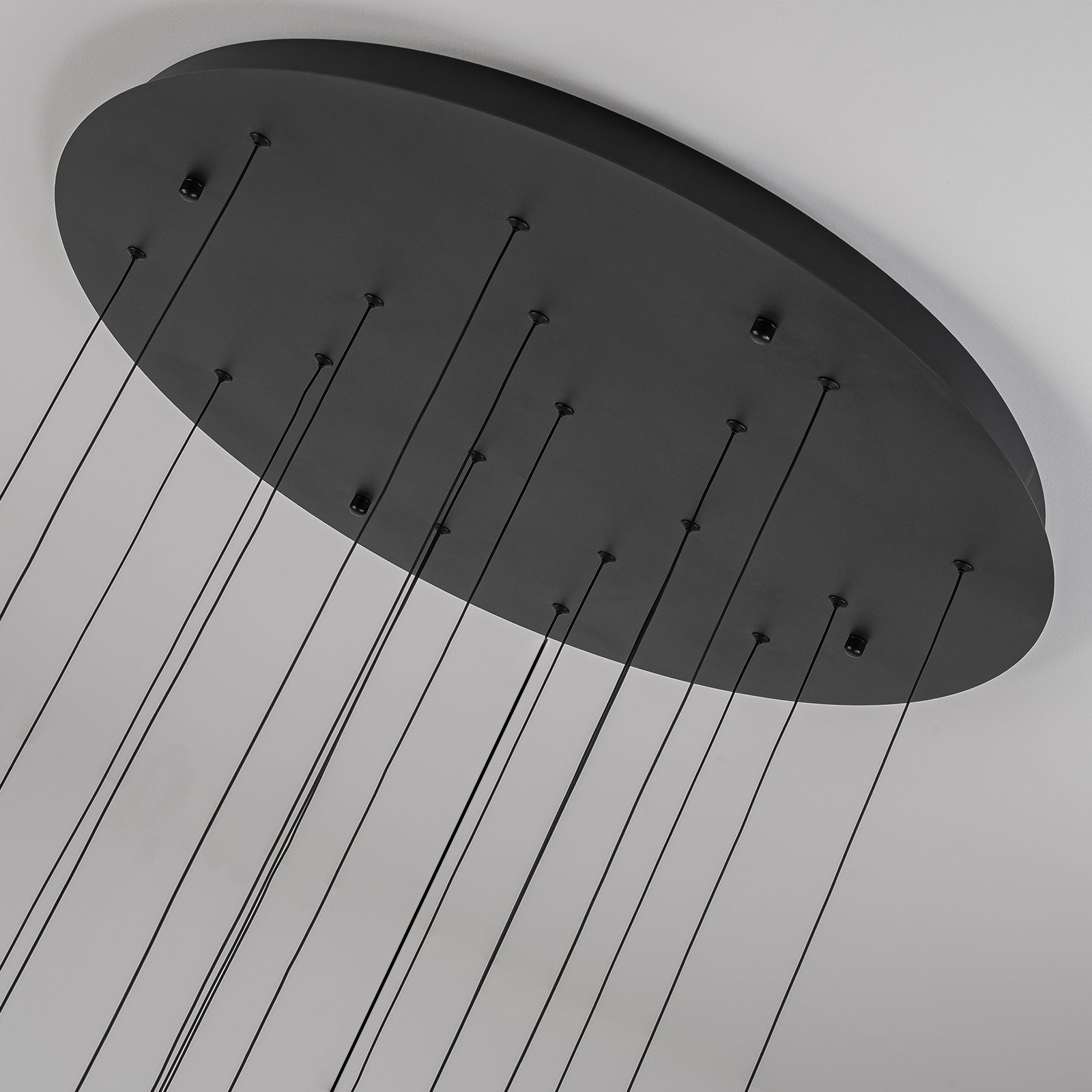 Glowlings 12/18-Licht Moderne Zylinder Linear LED Pendelleuchte für Treppenhaus