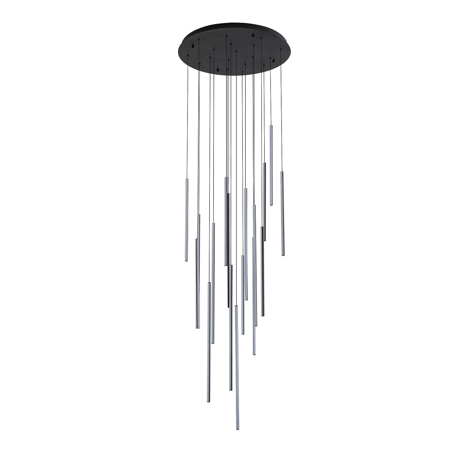 Glowlings 12/18-Licht Moderne Zylinder Linear LED Pendelleuchte für Treppenhaus
