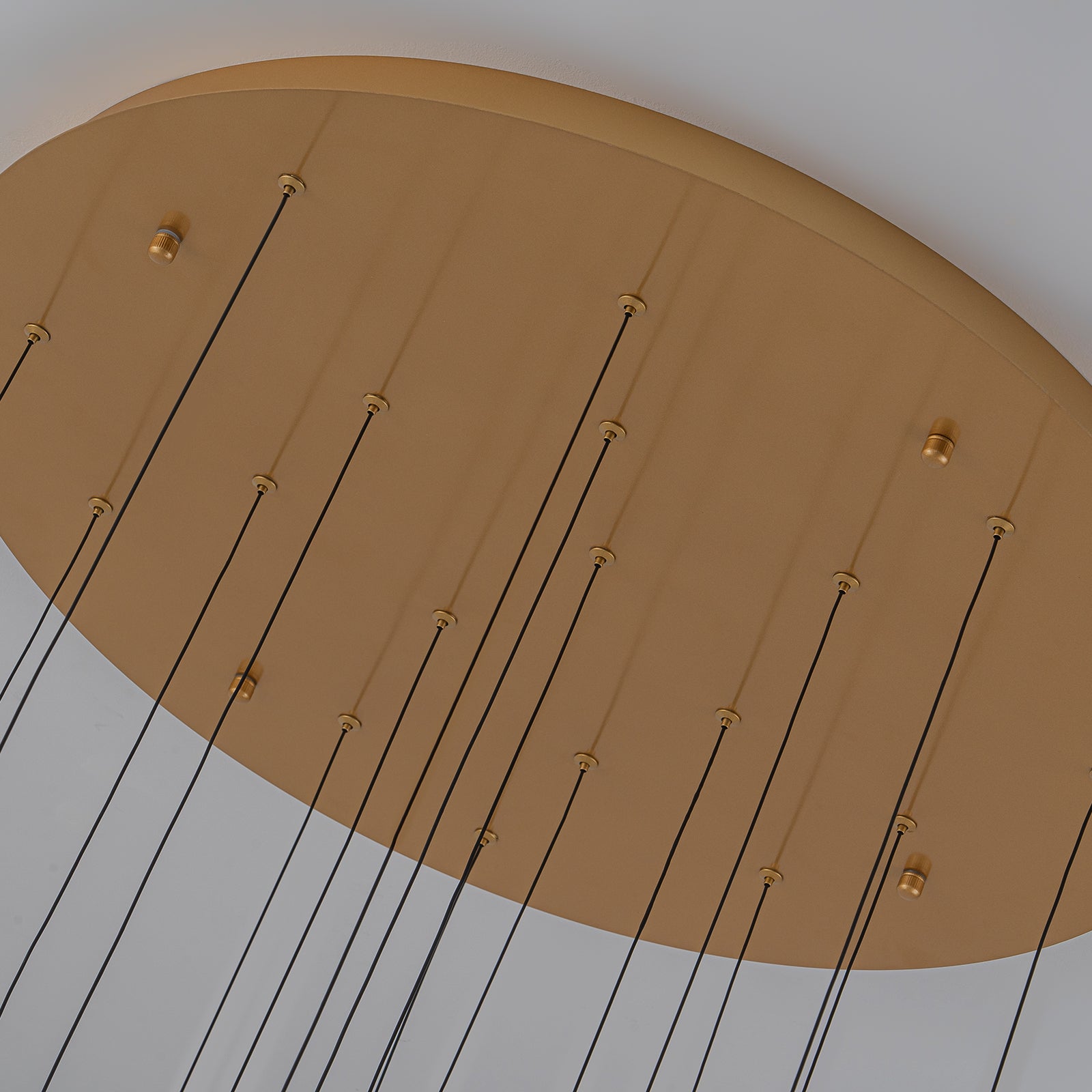 Glowlings 12/18-Licht Moderne Zylinder Linear LED Pendelleuchte für Treppenhaus