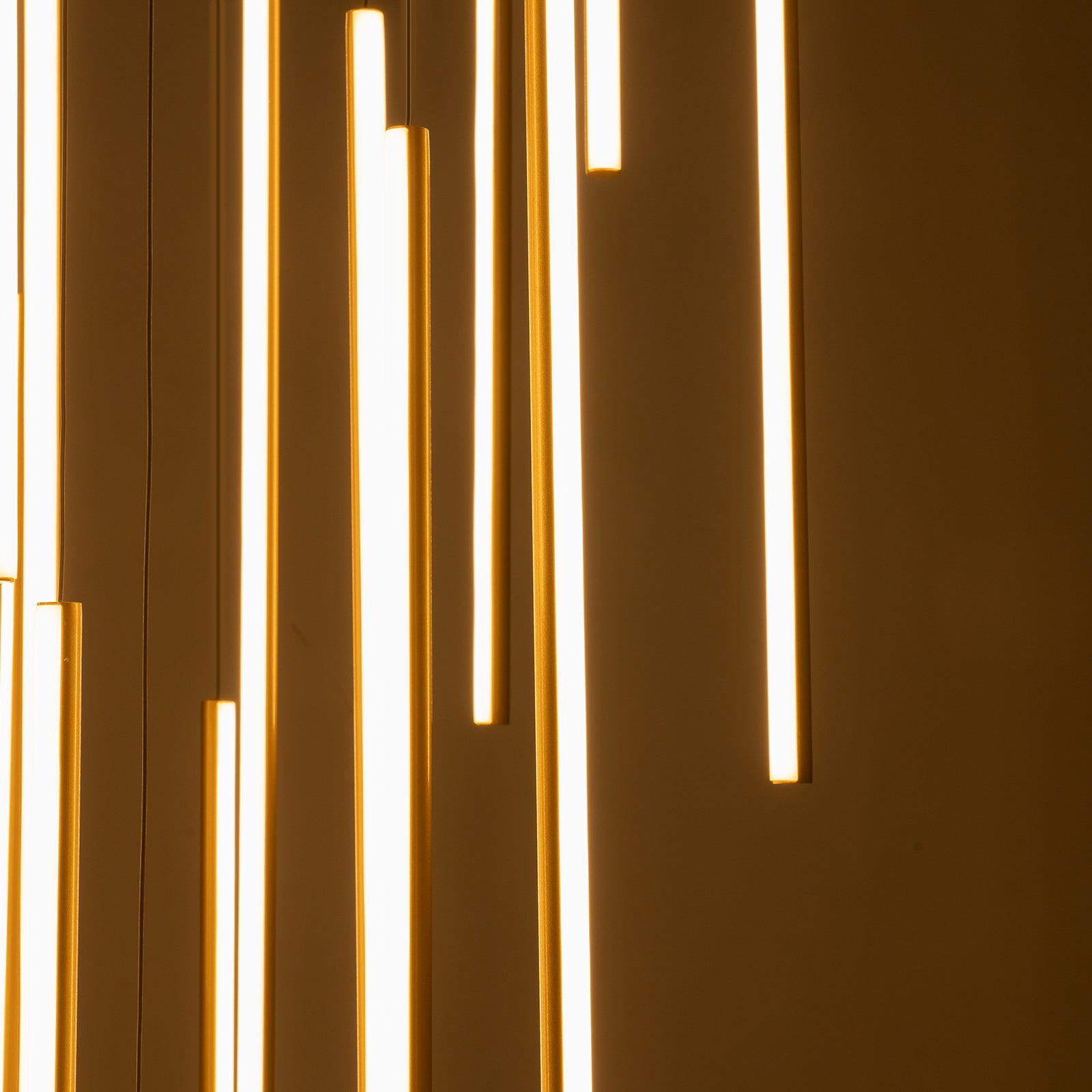 Glowlings 12/18-Licht Moderne Zylinder Linear LED Pendelleuchte für Treppenhaus