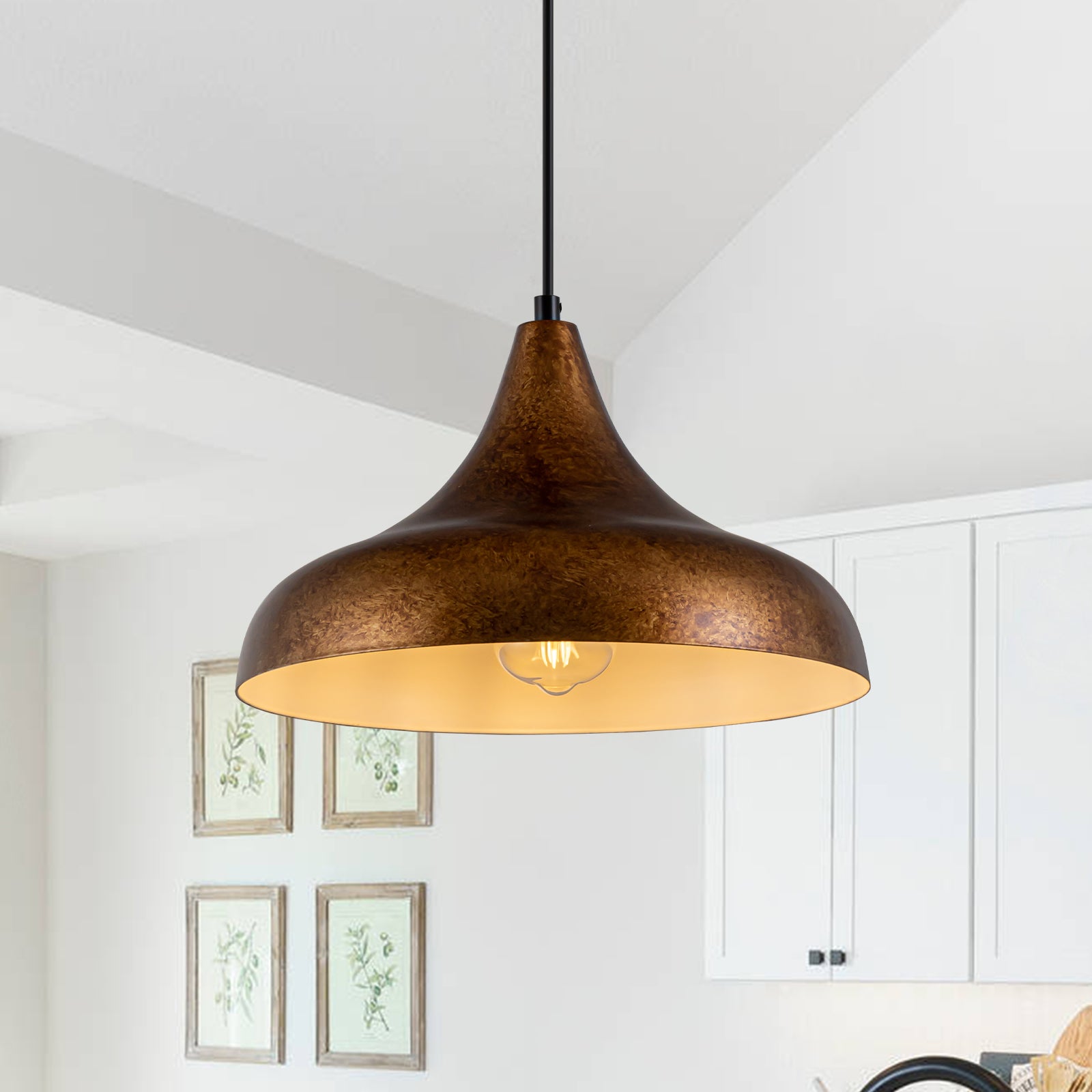 Copper island lights on sale