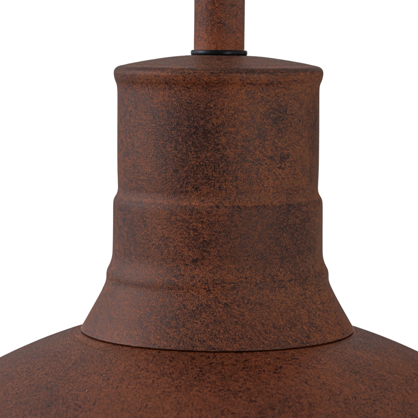 Glowlings 1-Light Industrial 12"Wide Antique Brown Rust Dome Wall Sconce