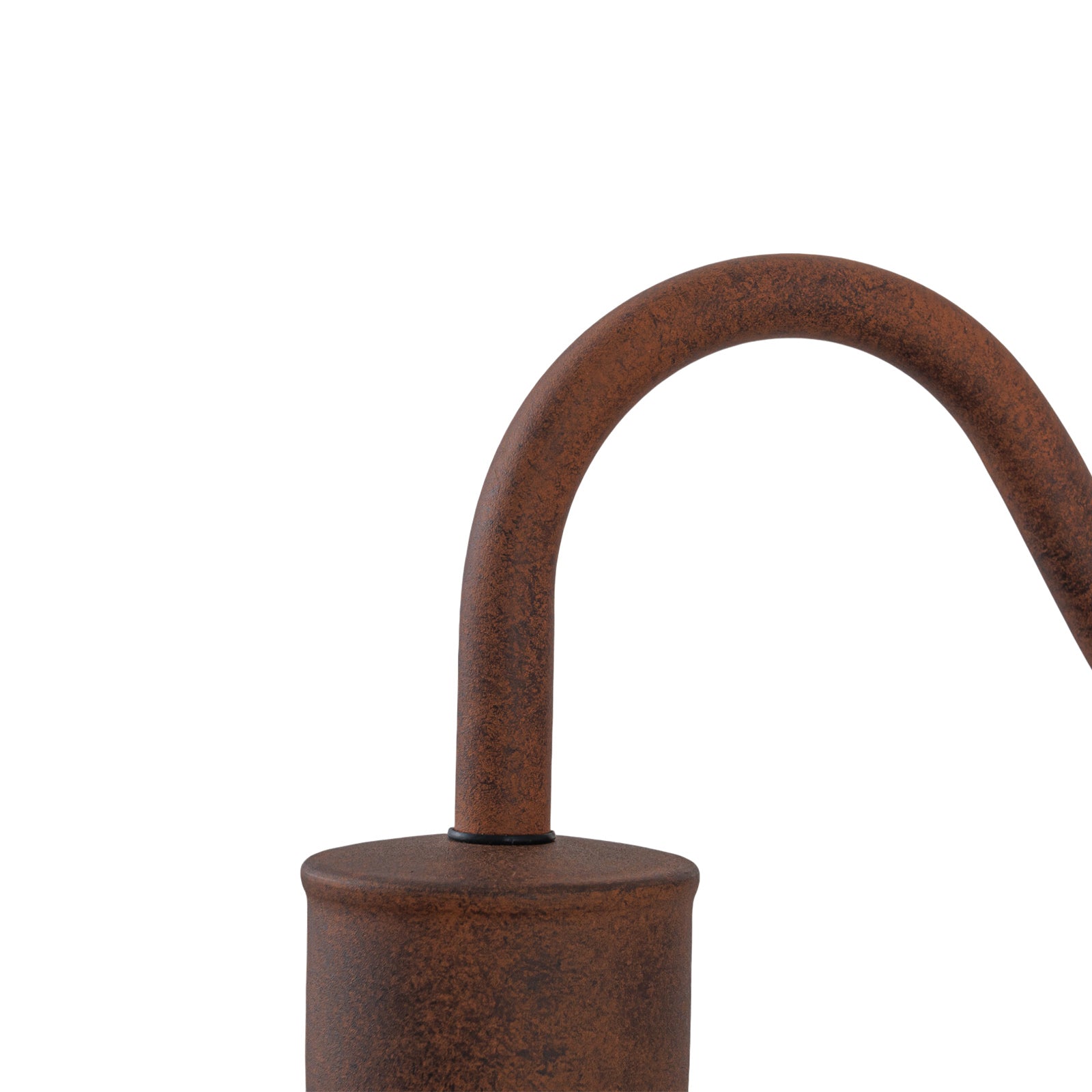 Glowlings 1-Light Industrial 12"Wide Antique Brown Rust Dome Wall Sconce