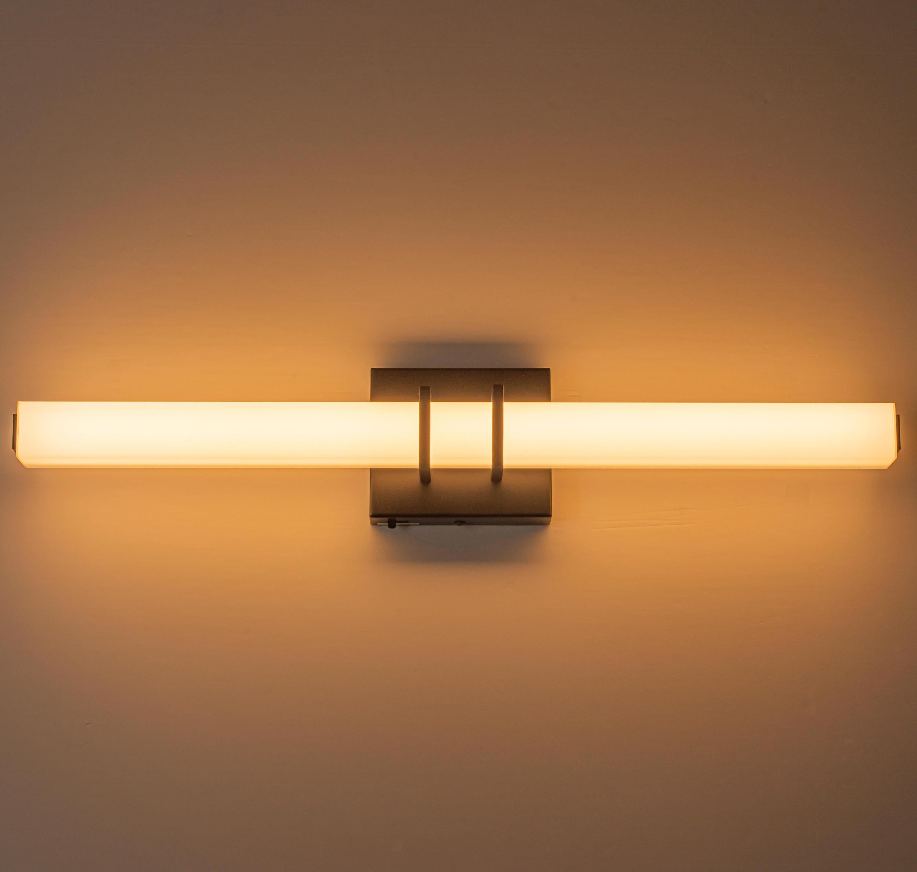 Glowlings 1-Light Modern 24"Wide 3000/4500/6000K Linear Wall Sconce Bathroom Vanity Light with 3CCT