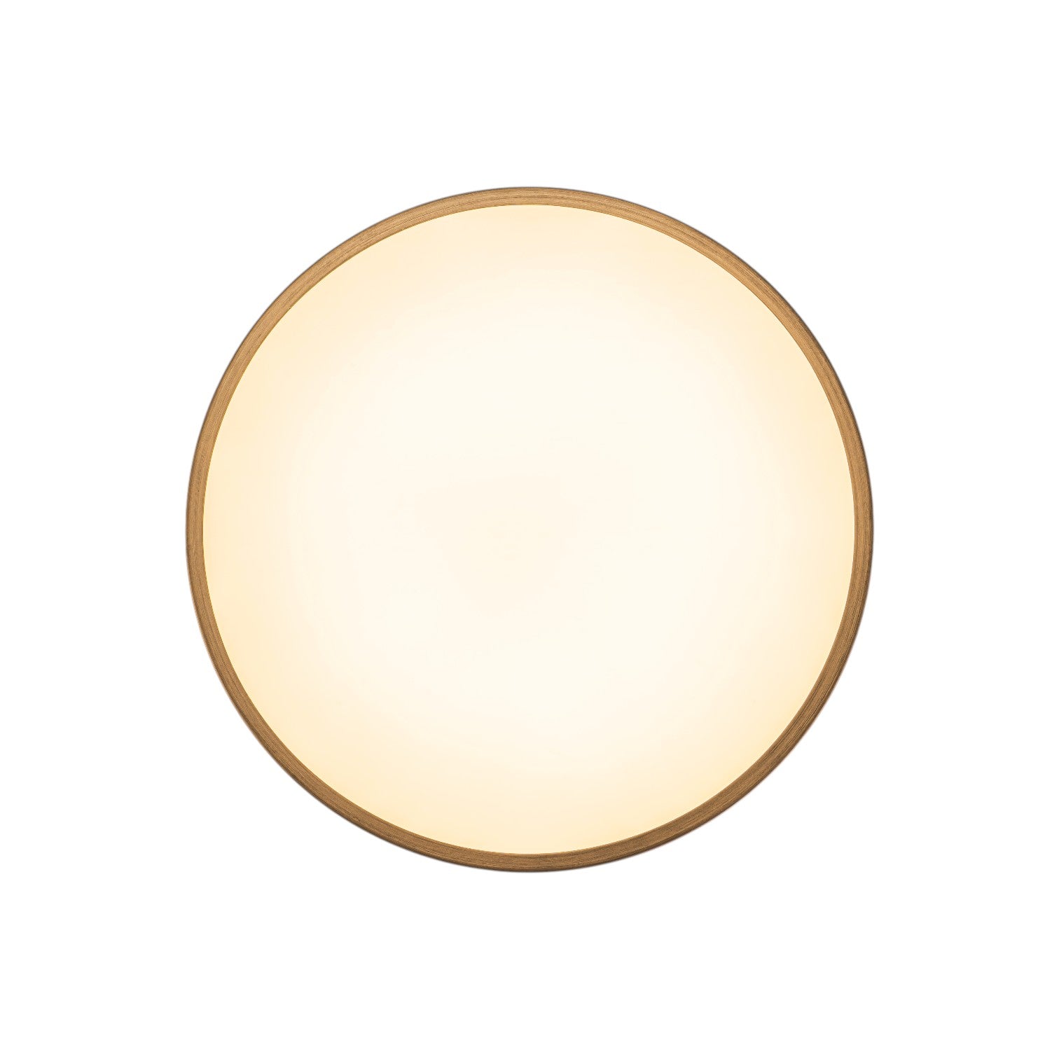 Glowlings 1-Light Modern 16"Wide Antique Brass Round UFO Flying Saucer Dome LED Flush Mount Ceiling Light