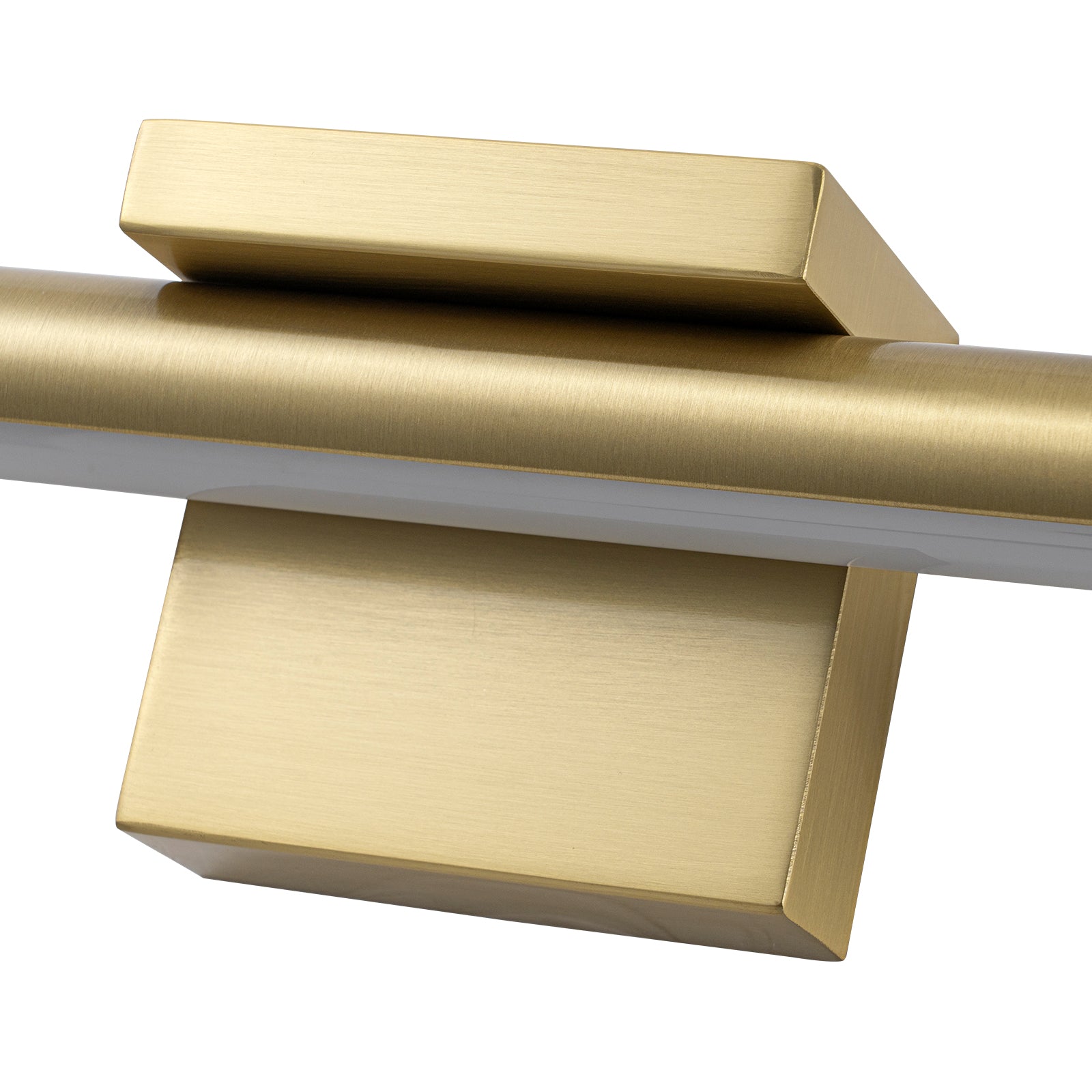 Glowlings 1-Light Modern 24"Wide Gold Copper LED Wall Sconce Picture Light