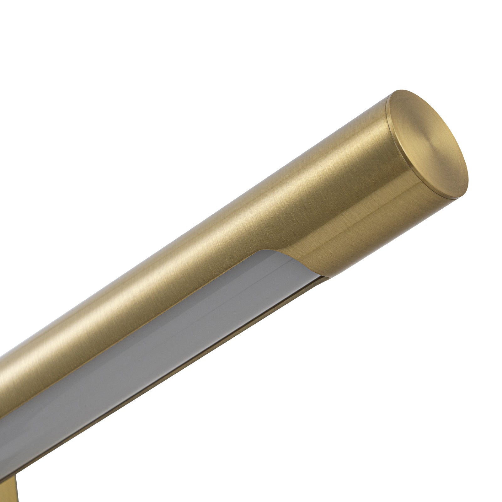 Glowlings 1-Light Modern 24"Wide Gold Copper LED Wall Sconce Picture Light
