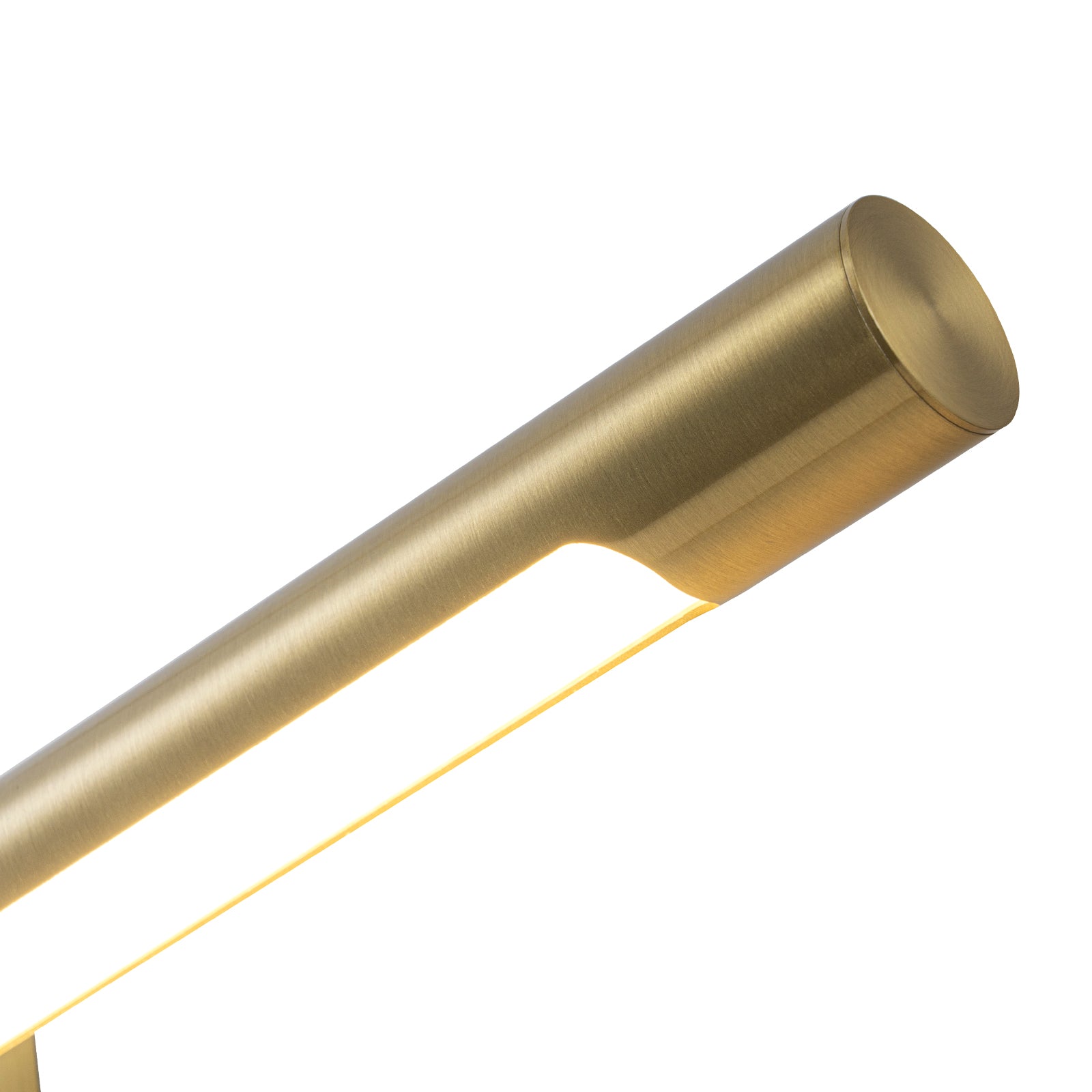 Glowlings 1-Light Modern 24"Wide Gold Copper LED Wall Sconce Picture Light