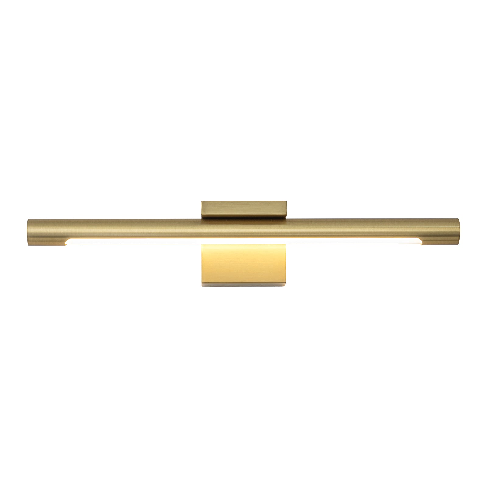 Glowlings 1-Light Modern 24"Wide Gold Copper LED Wall Sconce Picture Light