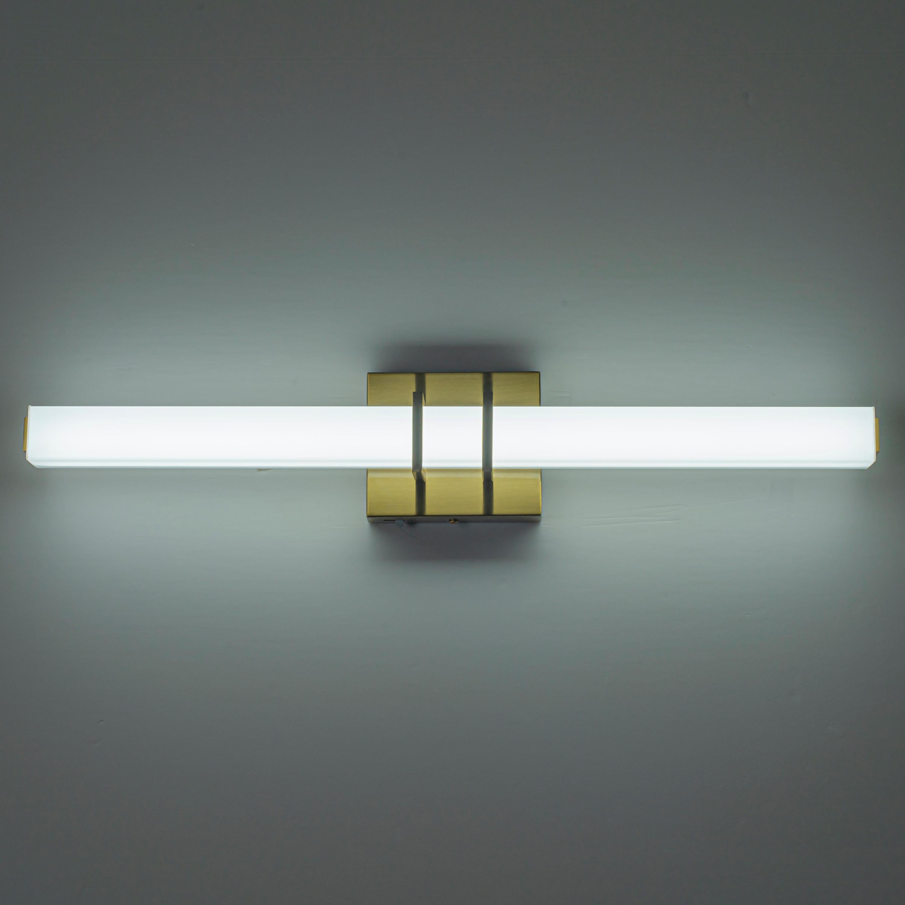 Glowlings 1-Light Modern 24"Wide 3000/4500/6000K Linear Wall Sconce Bathroom Vanity Light with 3CCT