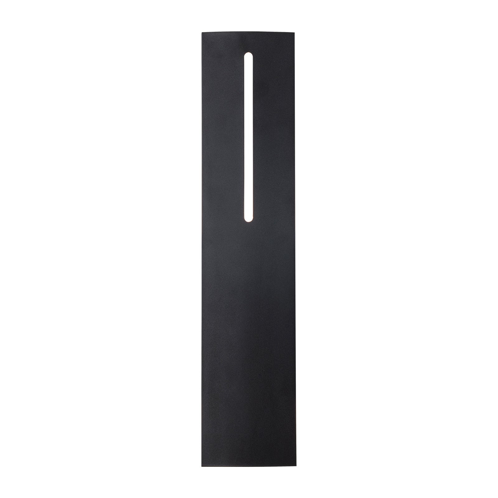 Glowlings 1-Light Modern 20"High IP54 Textured Black Up & Down LED Outdoor Wall Sconce