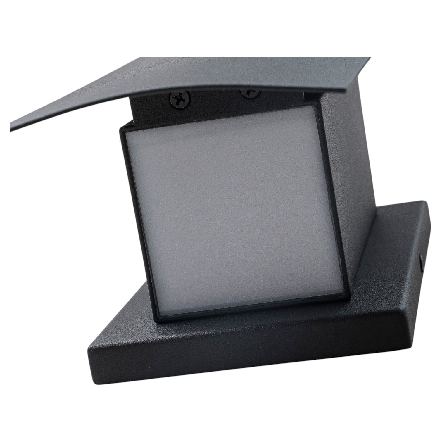 Glowlings 1-Light Modern 20"High IP54 Textured Black Up & Down LED Outdoor Wall Sconce