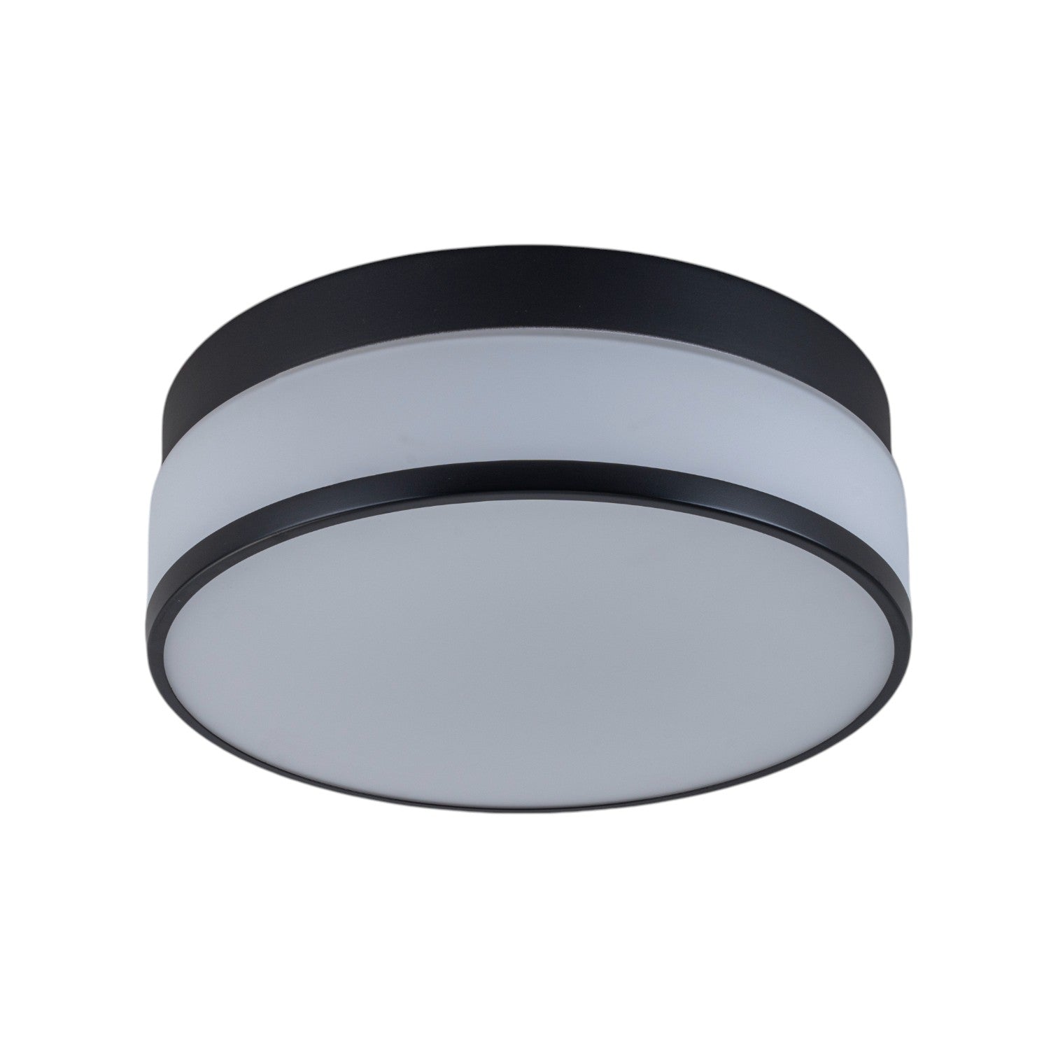 Glowlings 1-Light Modern 11"Wide Round Opal Glass LED Flush Mount with 5-CCT Selectable Switch