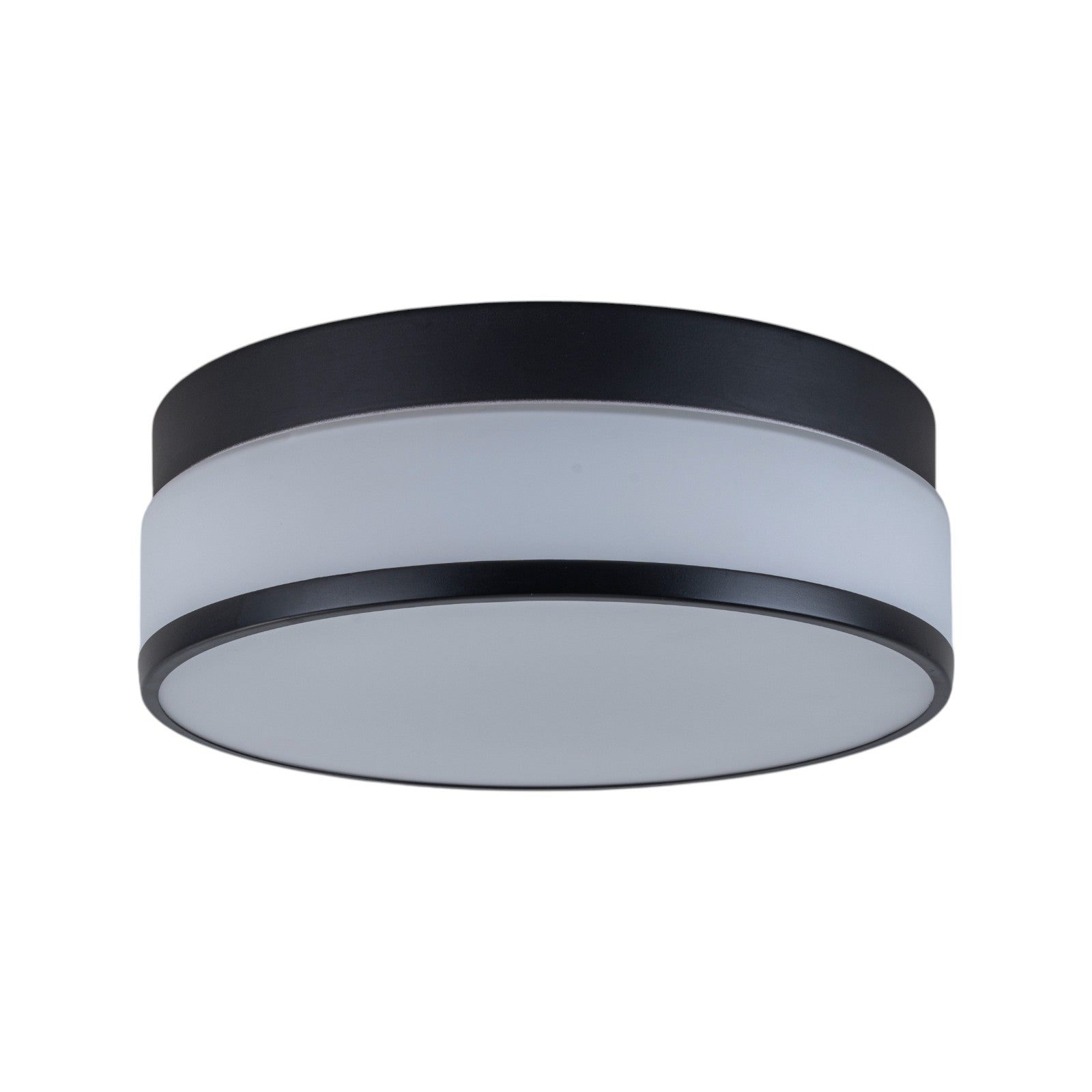 Glowlings 1-Light Modern 11"Wide Round Opal Glass LED Flush Mount with 5-CCT Selectable Switch