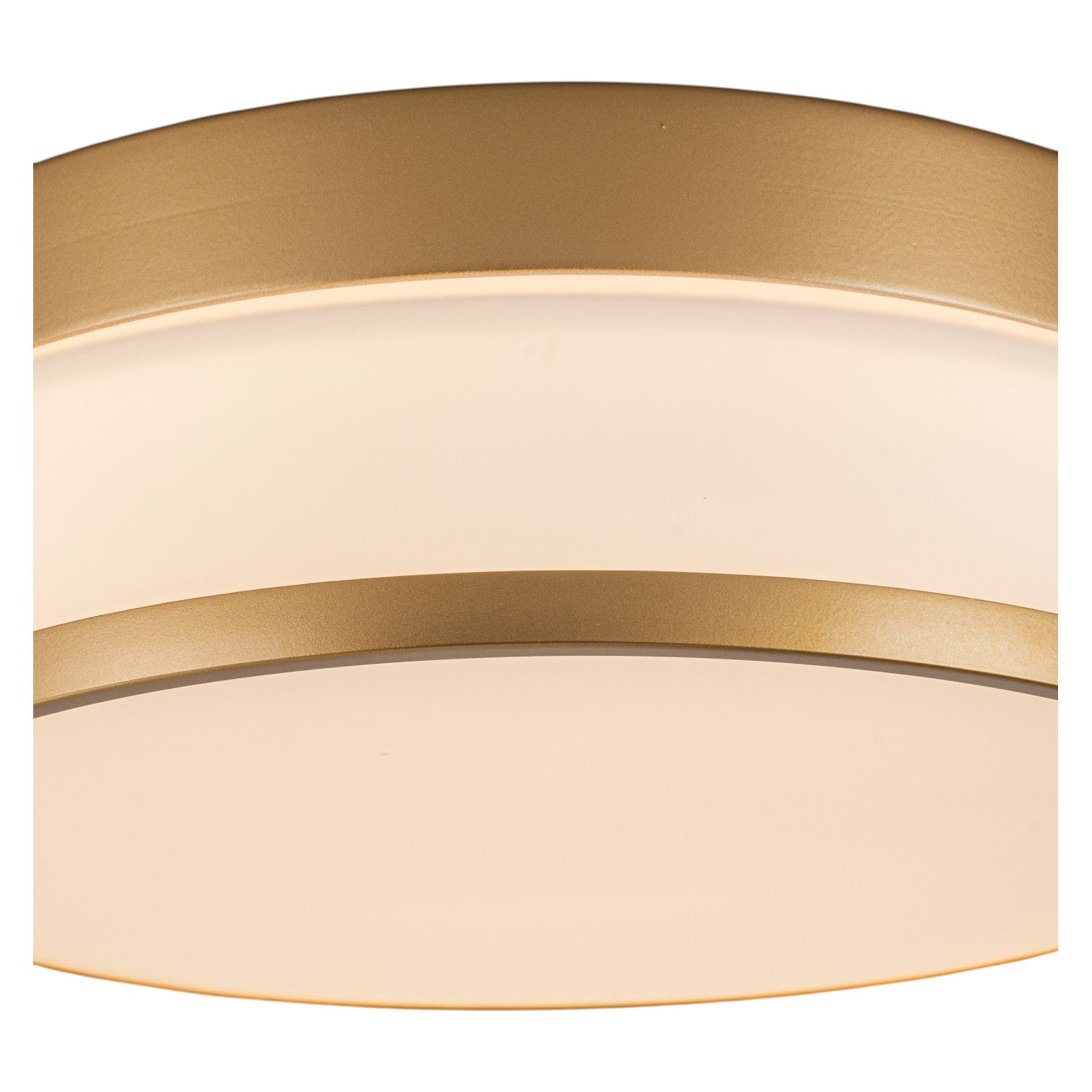 Glowlings 1-Light Modern 11"Wide Round Opal Glass LED Flush Mount with 5-CCT Selectable Switch