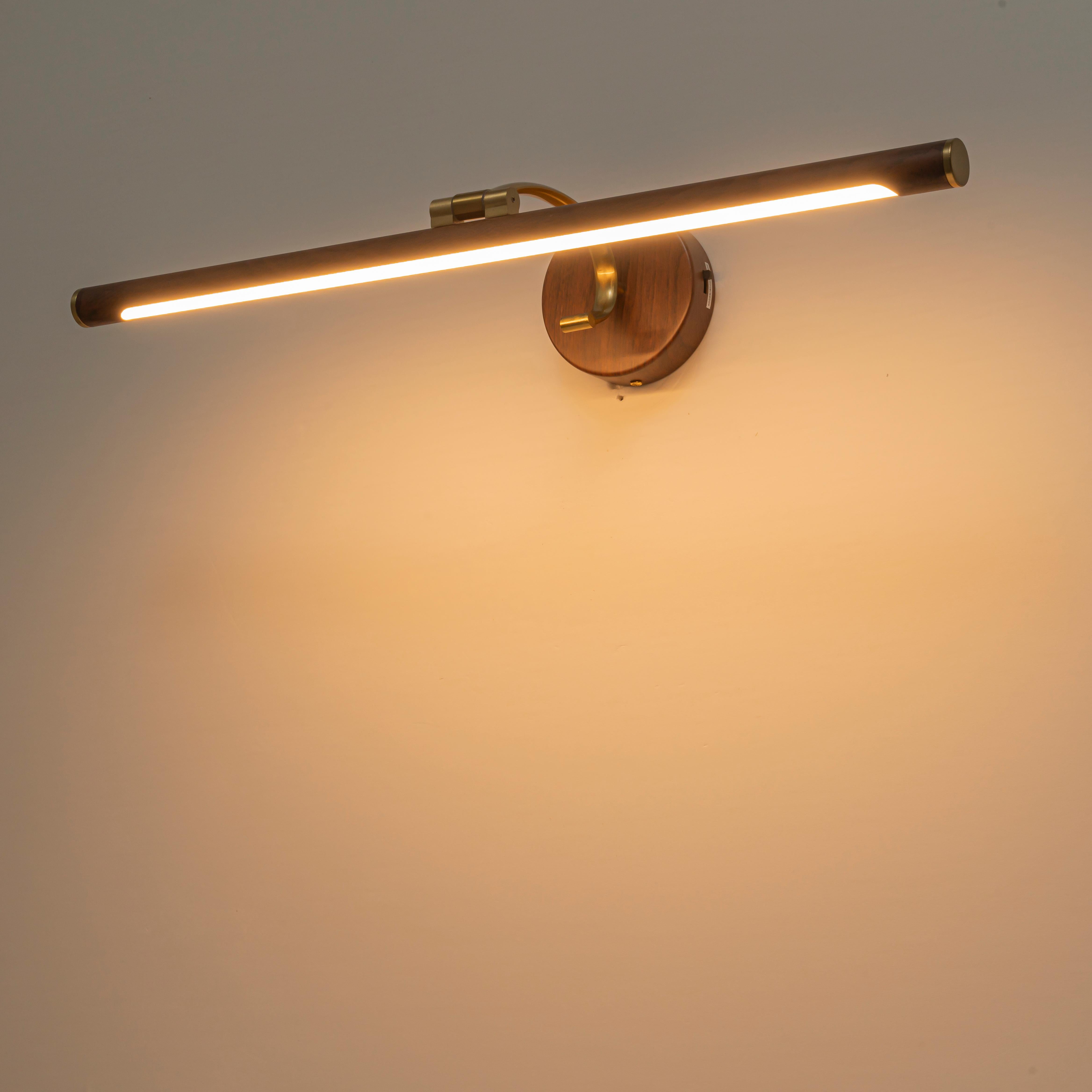 Glowlings 1-Light Vintage 24"Wide 3000/4500/6000K LED Picture Light with 3-CCT Selectable Switch