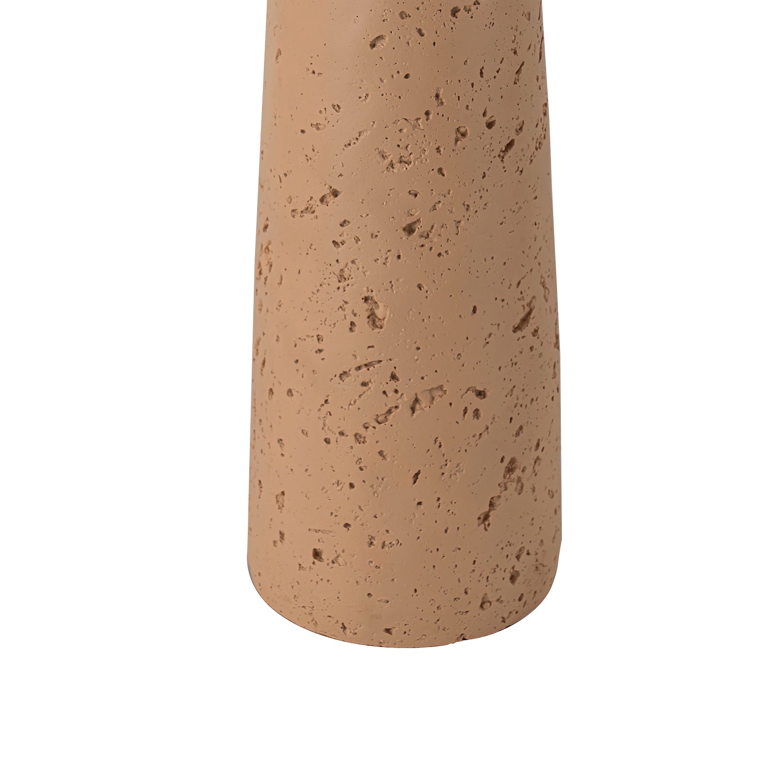 Glowlings 2-flammige moderne schwarze Naturstein-Tischlampe mit Pilz-Design