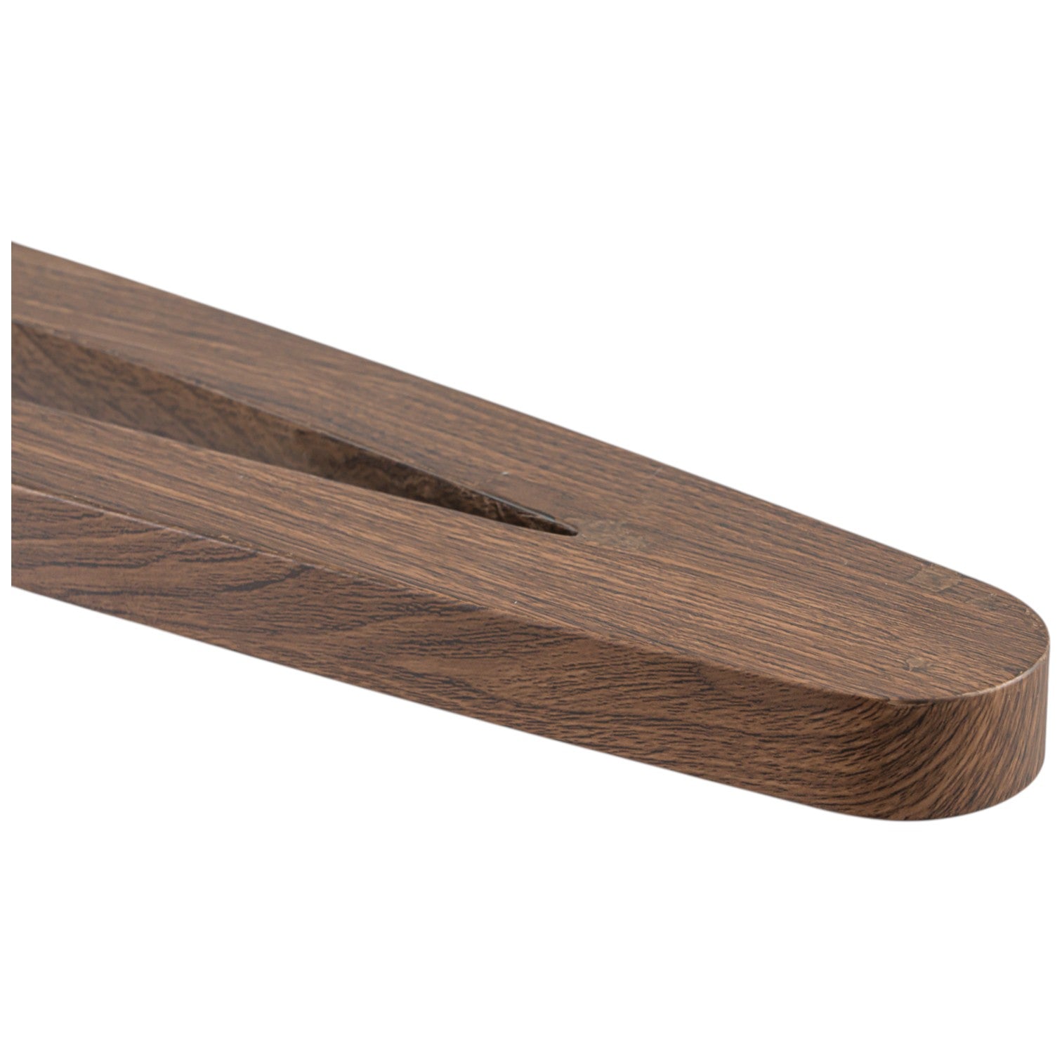 Glowlings 2-Light Minimalist Natural Wood Walnut Finish Linear LED Pendant Light Dining Room Chandelier