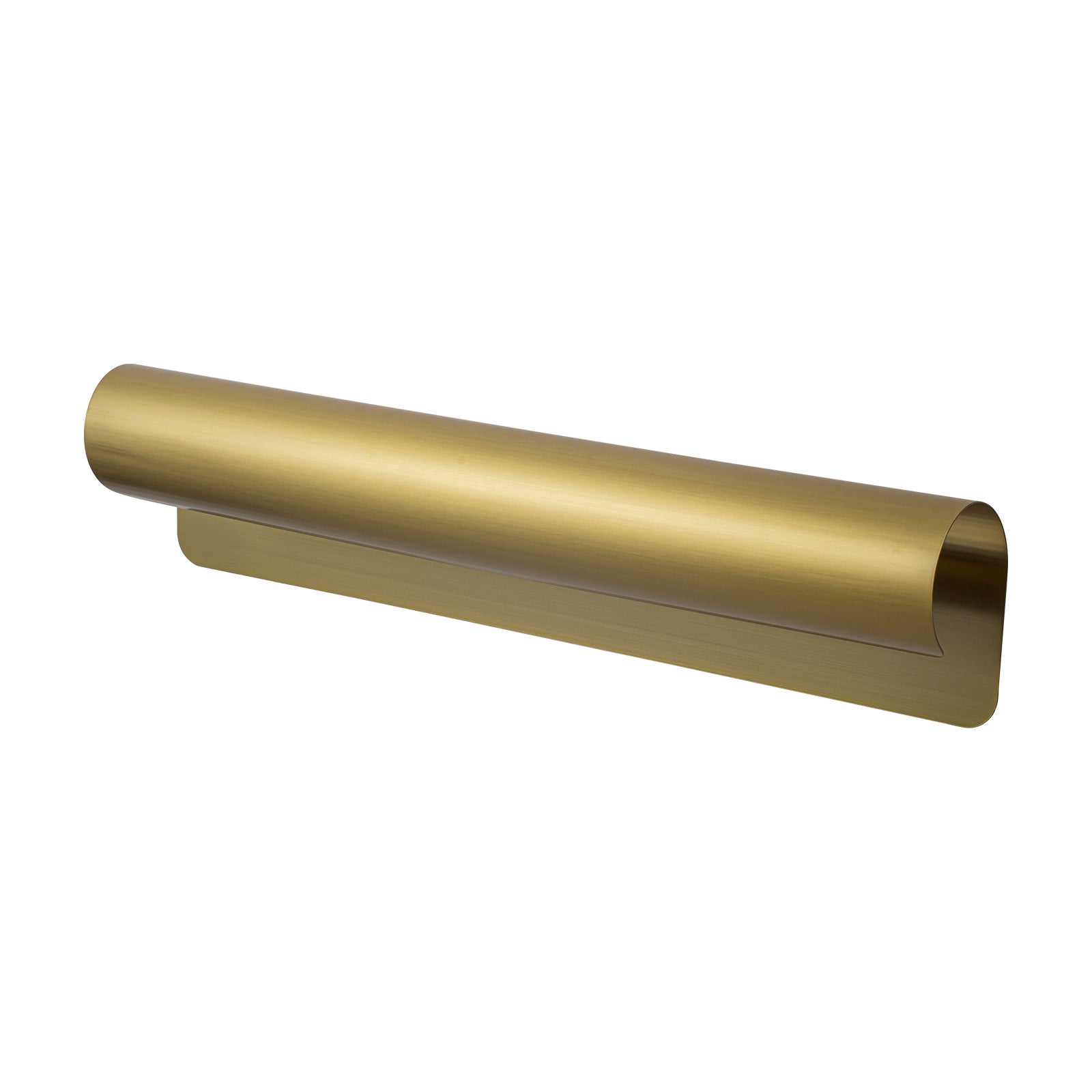 Glowlings 2-Light Modern Brushed Gold Linear Curved Metal Scroll Wall Sconce Picture Mirror Light Fixture