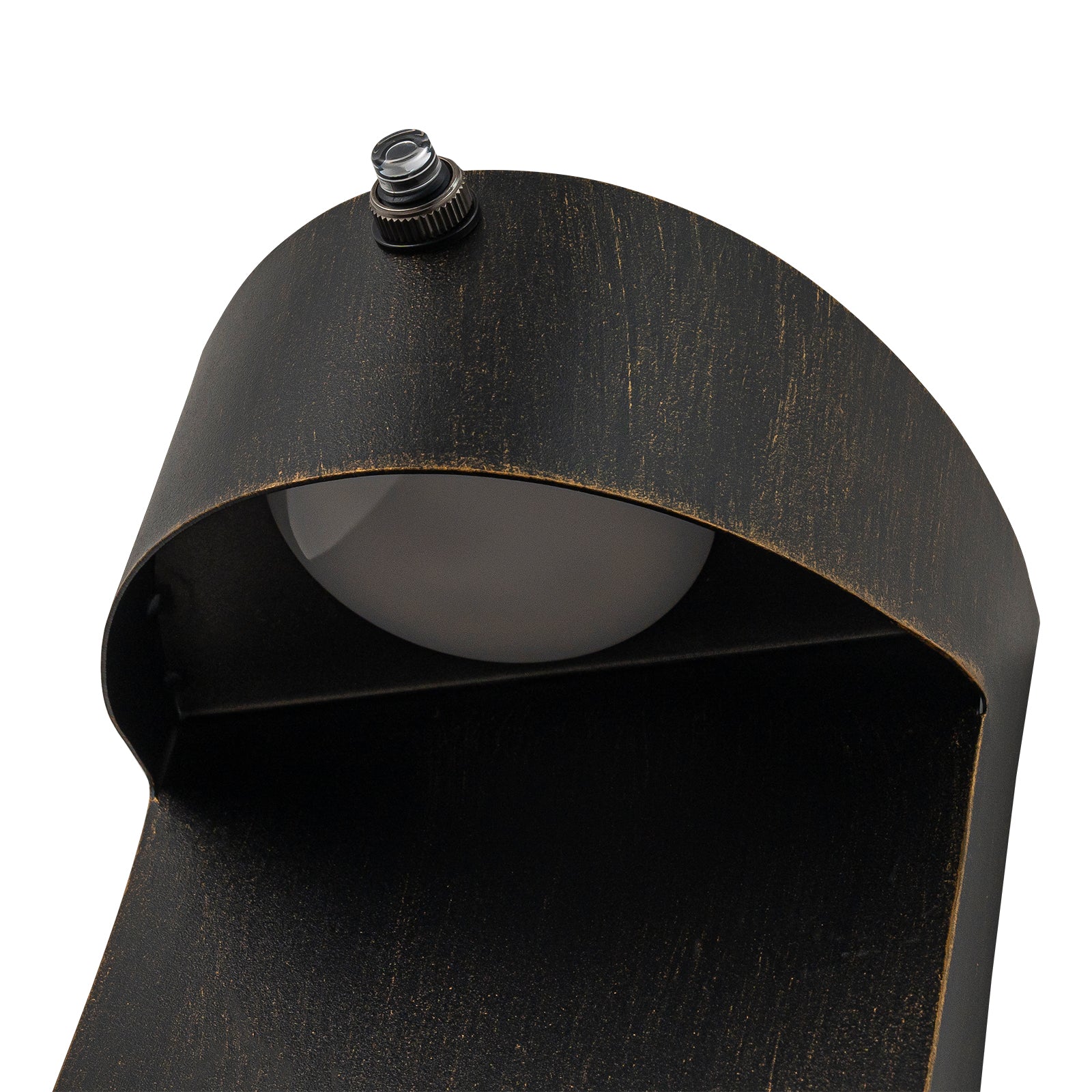 Glowlings 2-Light Modern 15"High Dusk to Dawn Sensor Matte Black IP54 LED Outdoor Wall Sconce