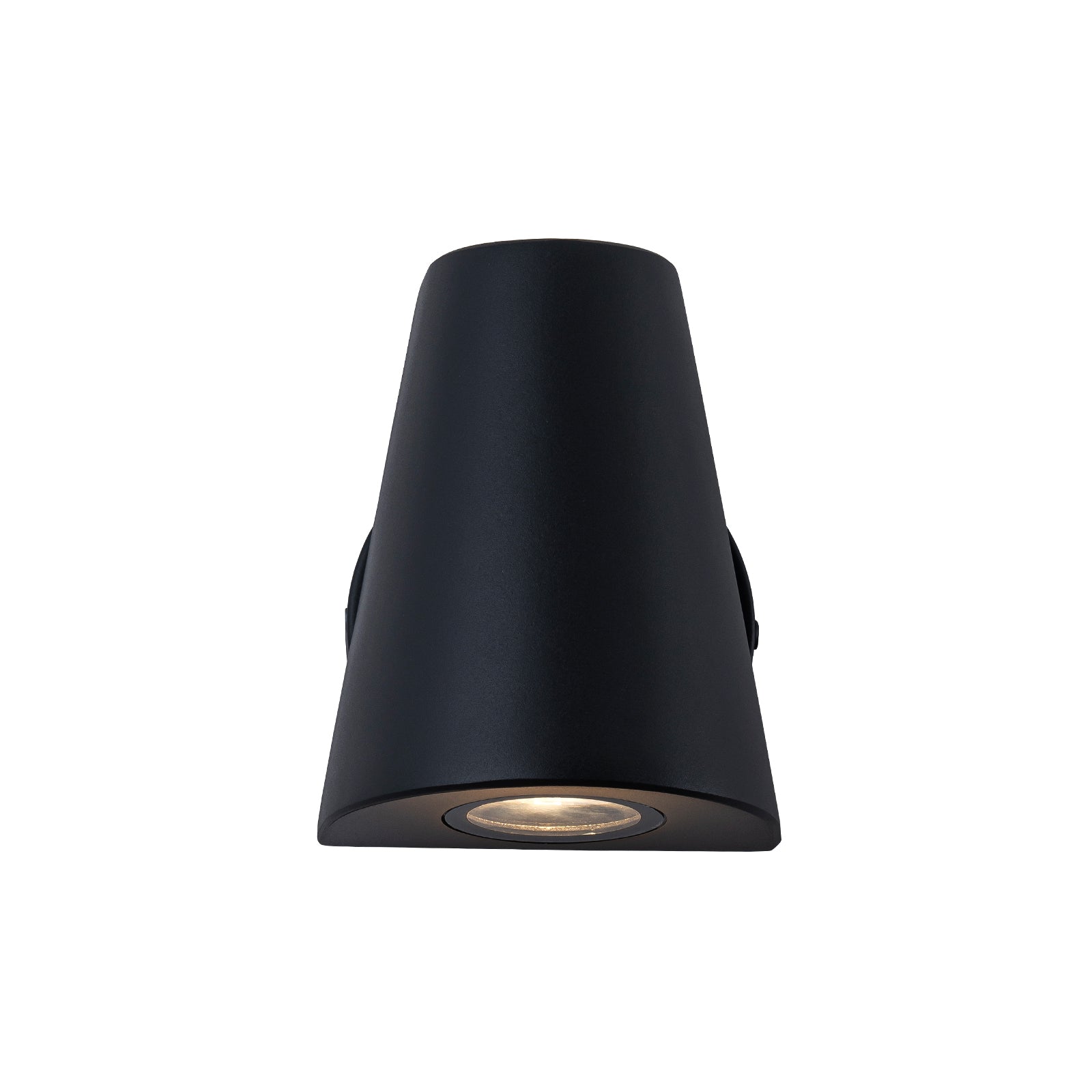 Glowlings 2-Light Modern IP54 Matte Black Up/Down LED Outdoor Wall Sconce