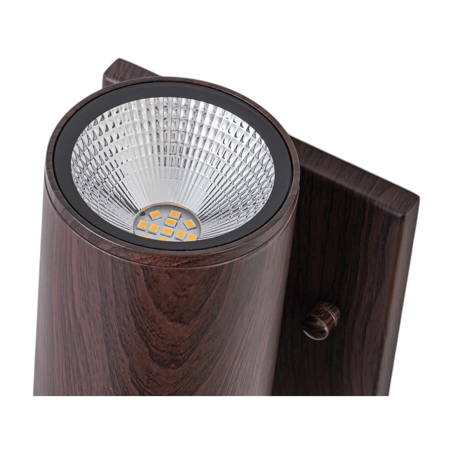 Glowlings 2-flammige moderne LED-Wandleuchte mit Zylinderarm für den Außenbereich