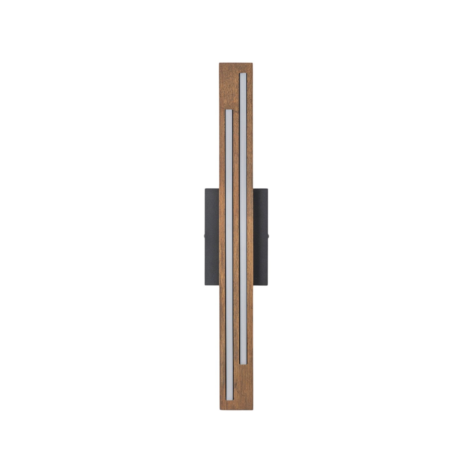 Glowlings 1/2-Light Modern Linear Wooden Indoor LED Wall Sconce