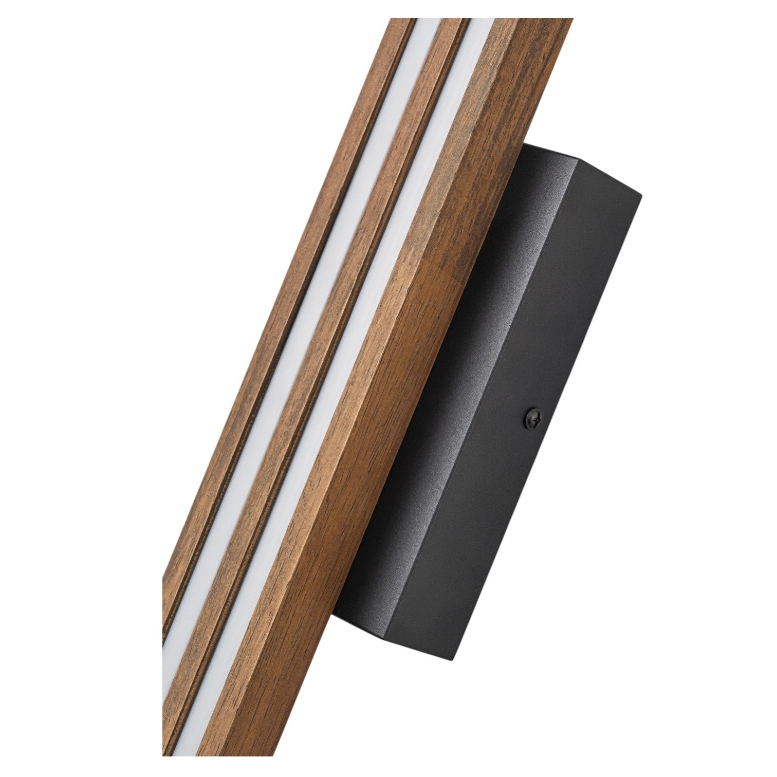Glowlings 1/2-Light Modern Linear Wooden Indoor LED Wall Sconce