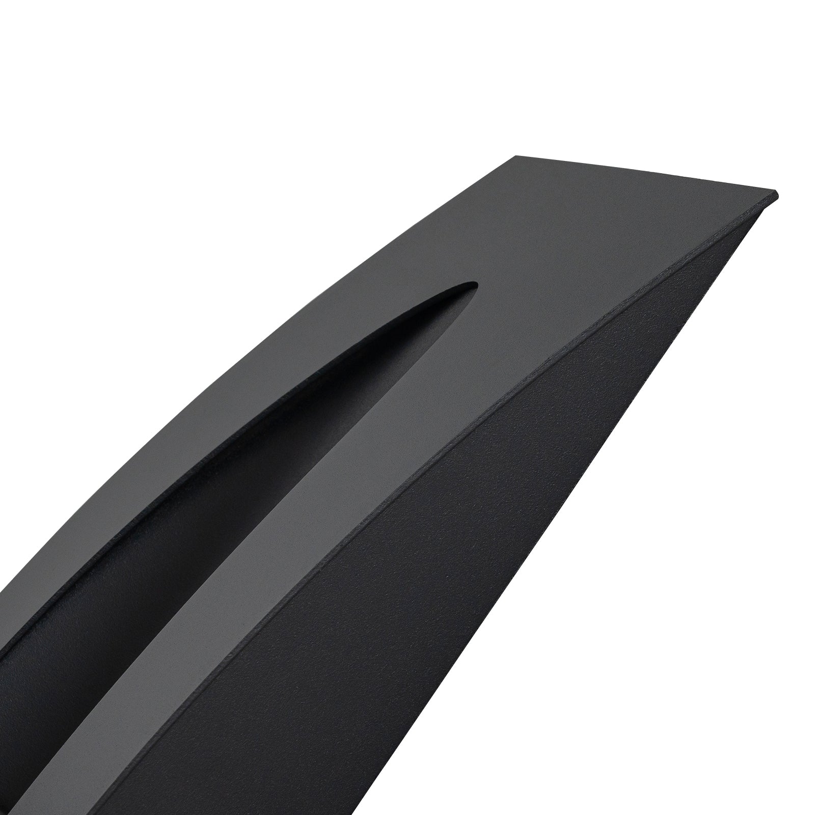 Glowlings 2-Light Modern 16"High Matte Black Cylinder Rectangle LED Outdoor Wall Sconce