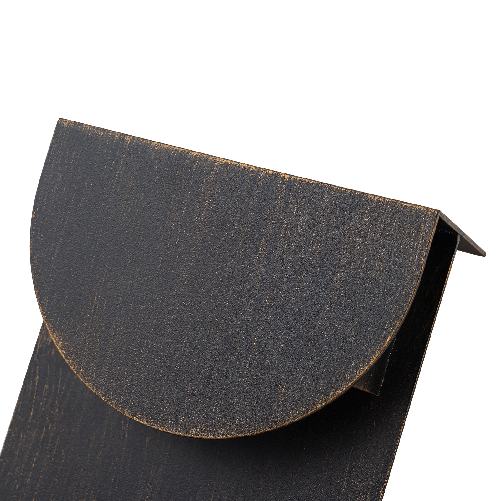 Glowlings 2-Light Modern 12"High Matte Black Integrated LED Outdoor Wall Sconce