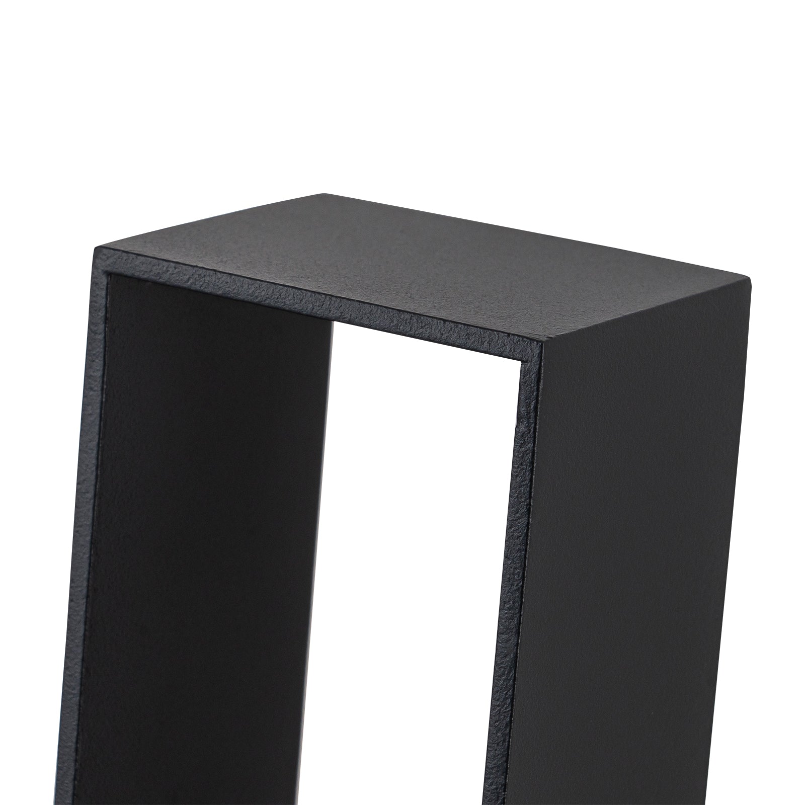 Glowlings 2-Light Modern 16"High IP54 Dimmable Hollow Black LED Outdoor Wall Sconce