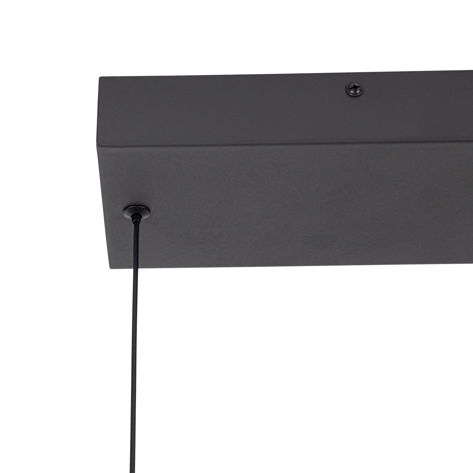 Glowlings Minimalistische 3-flammige 43" breite LED-Linear-Holz-Pendelleuchte Inselleuchte
