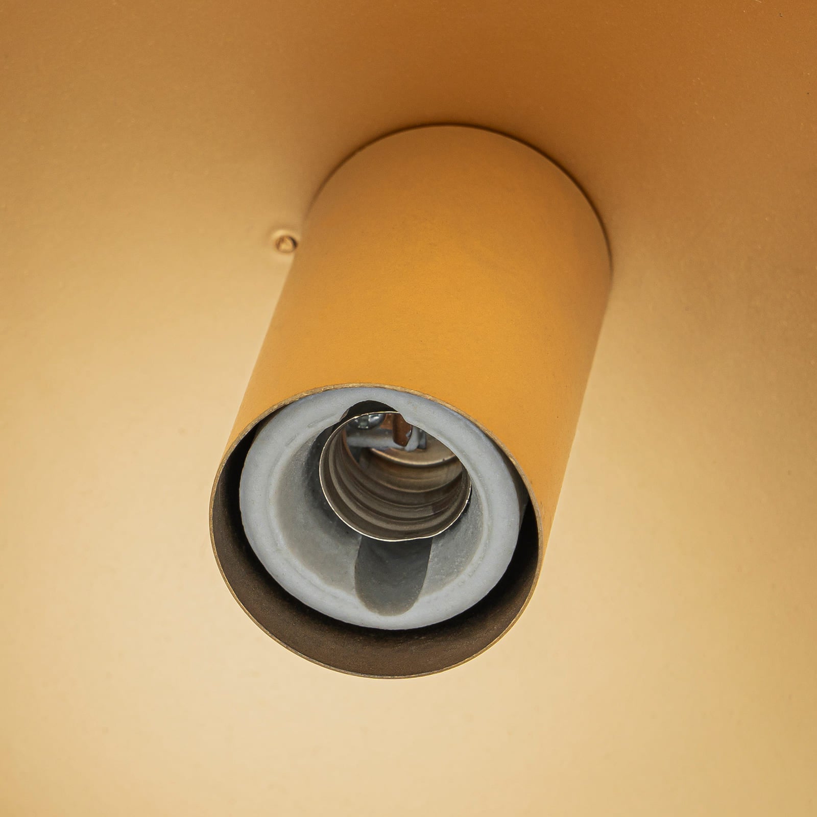 Glowlings 3-flammige, moderne, 61 cm breite, große, blattgoldene Sputnik-Pendelleuchte mit schwarzer Kuppel