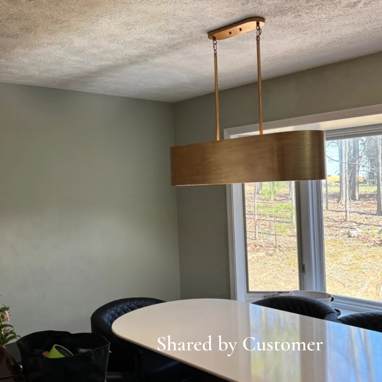 Glowlings 5-Light Industrial 39"Wide Large Rustic Bronze Metal Linear Chandelier