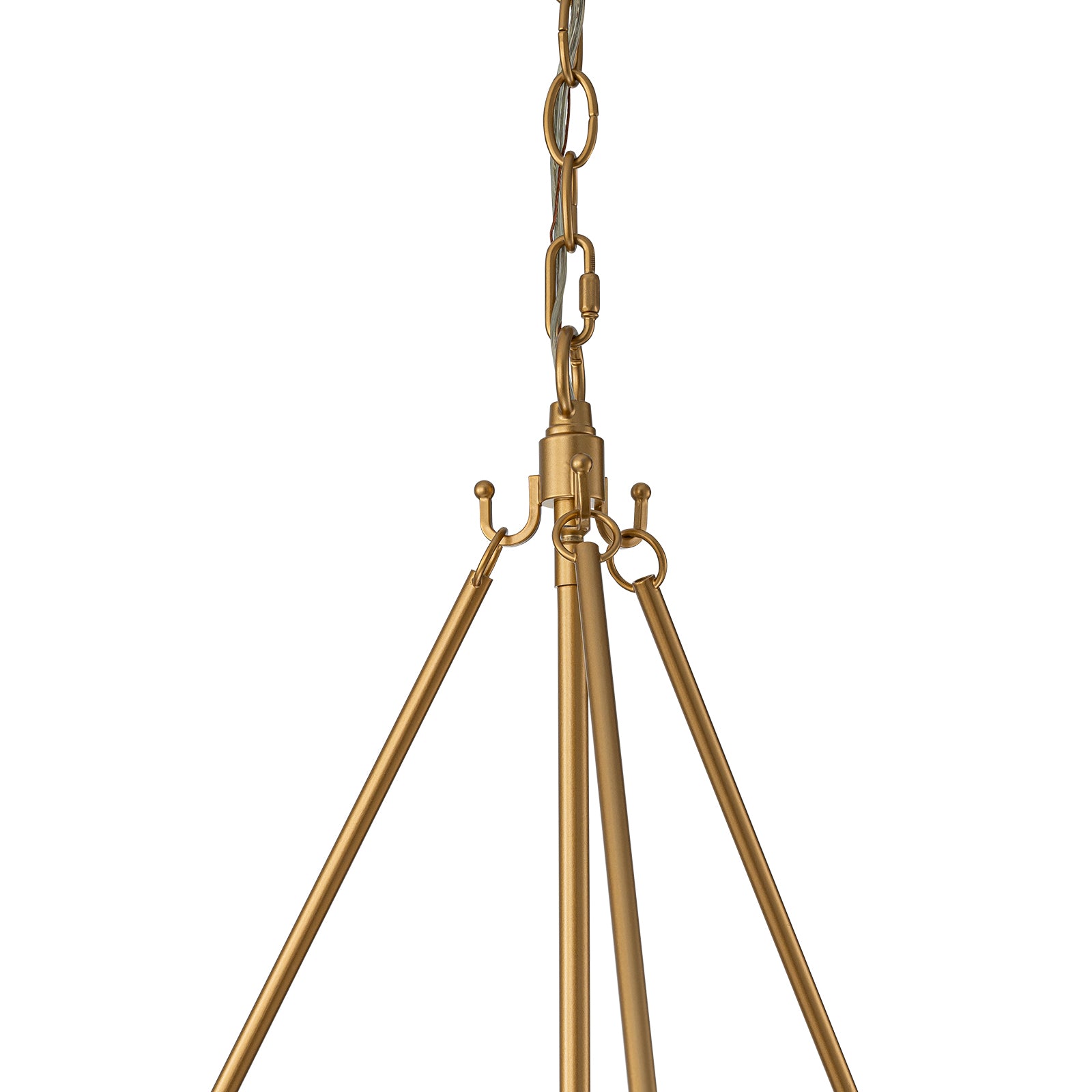 Glowlings 5-Light Modern 21"Wide Lantern Drum Textured Water Ripple Clear Glass Chandelier