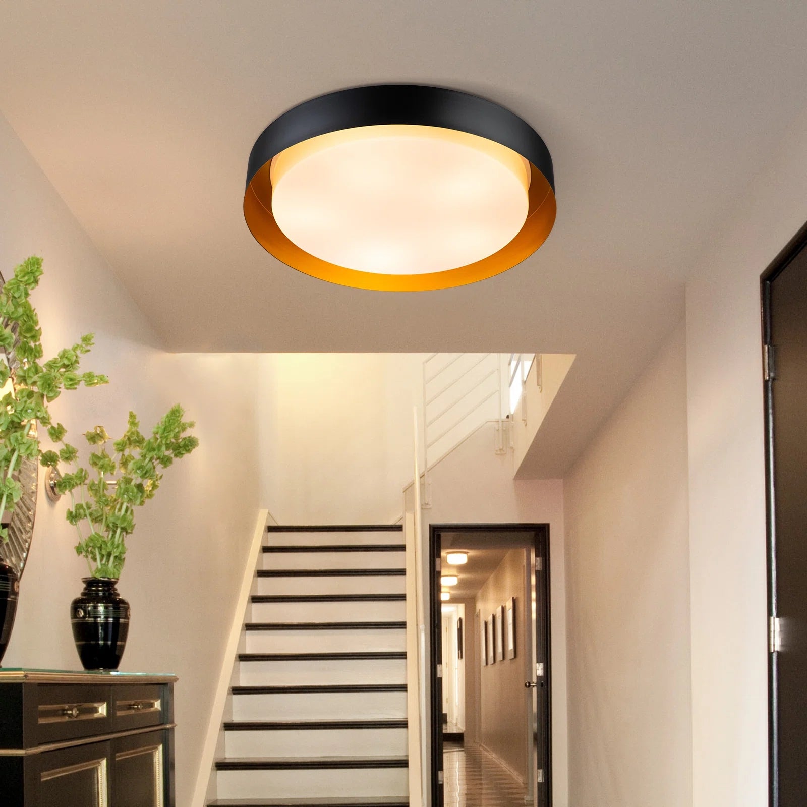 Glowlings 2/5-Licht LED Deckenleuchte Acryl Teaire Unterputz Wohnzimmer Schlafzimmer