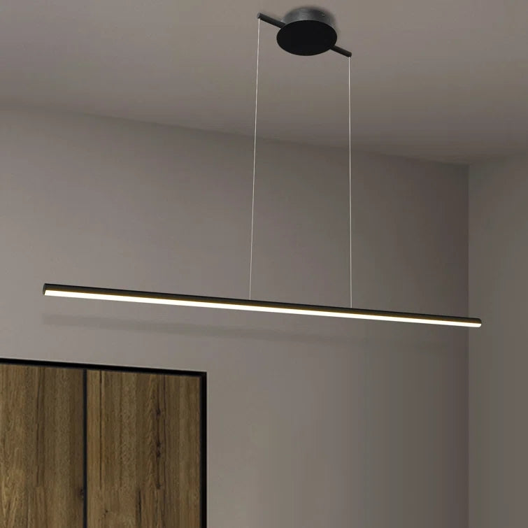 Glowlings 1-flammige minimalistische, verstellbare, dimmbare lineare LED-Pendelleuchte
