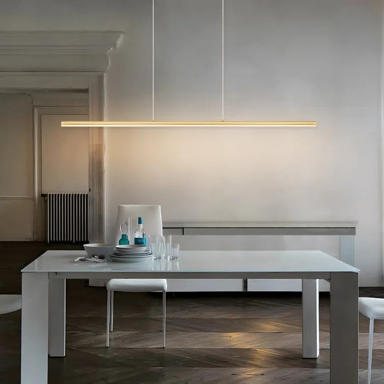 Glowlings 1-flammige minimalistische, verstellbare, dimmbare lineare LED-Pendelleuchte