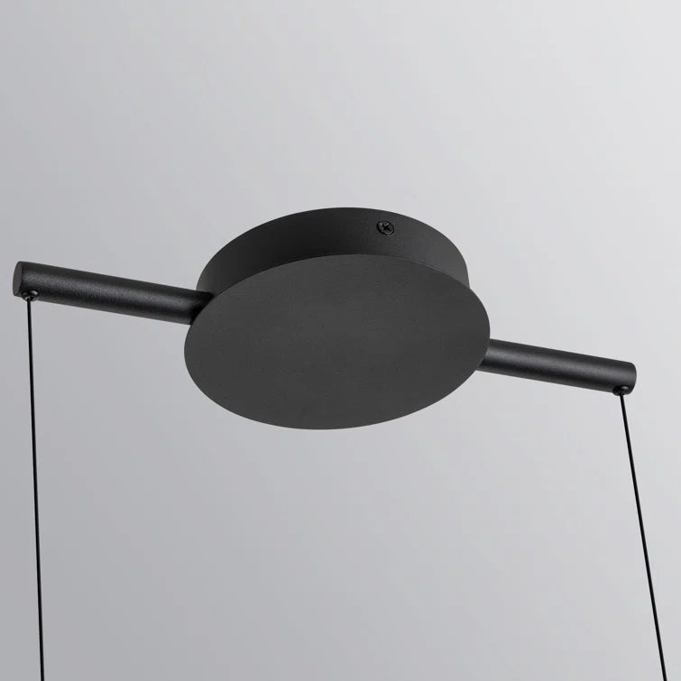 Glowlings 1-flammige minimalistische, verstellbare, dimmbare lineare LED-Pendelleuchte