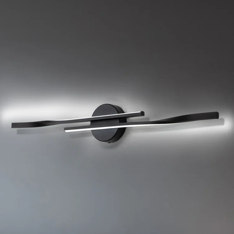 Glowlings 2-flammige, moderne, dimmbare LED-Kosmetikleuchte
