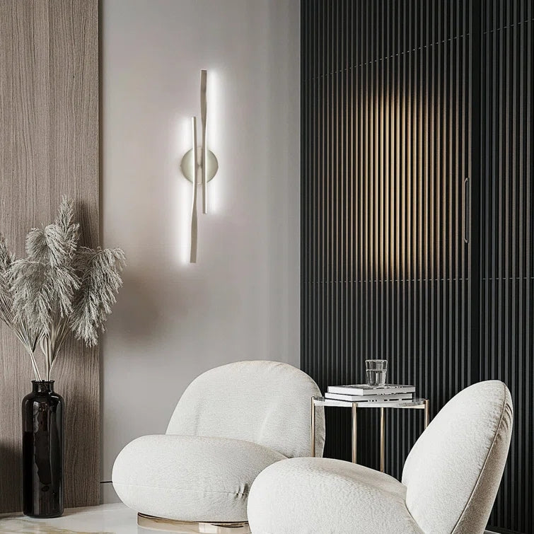 Glowlings 2-flammige, moderne, dimmbare LED-Kosmetikleuchte