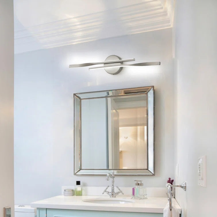 Glowlings 2-flammige, moderne, dimmbare LED-Kosmetikleuchte
