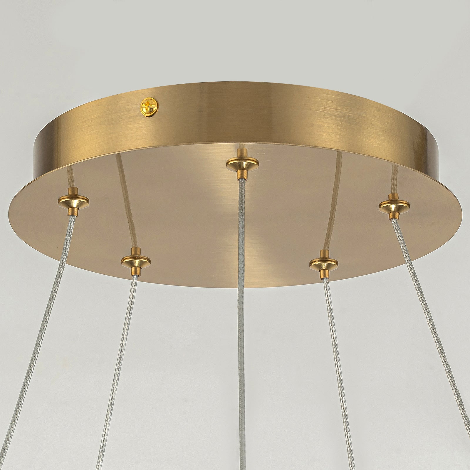 Glowlings 10-Light 30"Wide Modern Chaos Crossed Linear Integrated LED Chandelier