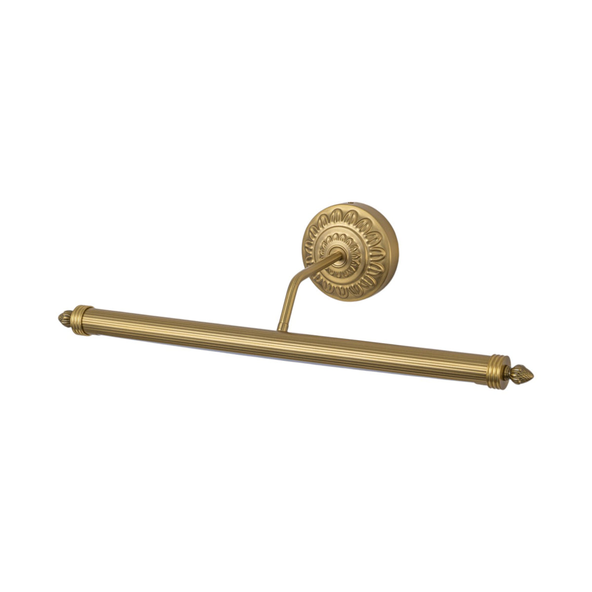 Glowlings 1-Light Antique Brass LED Picture Light, Dimmable Wall Mounted Art Light Sconce for Paintings Gallery Display