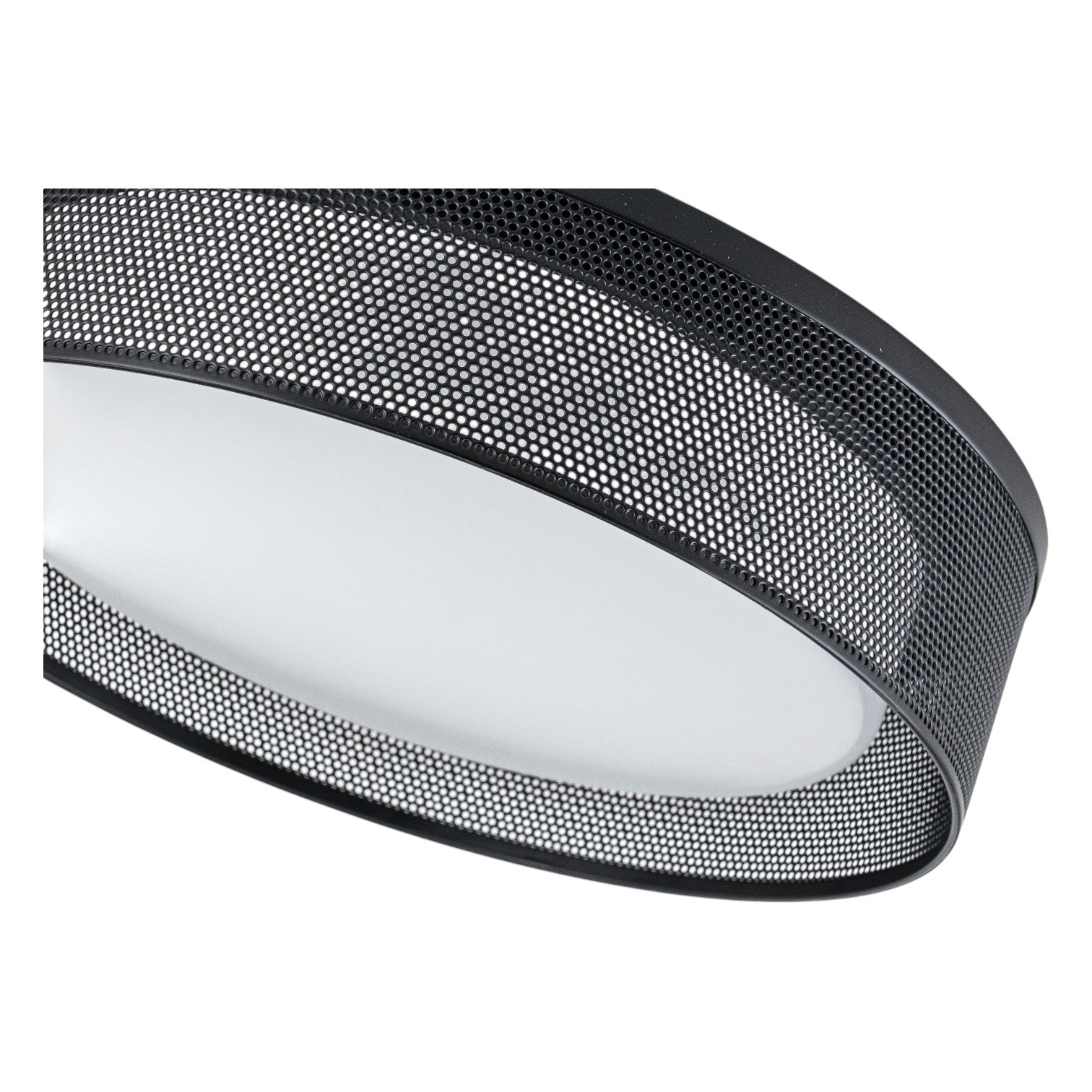 Glowlings 1-Light Modern 13"Wide Black Round LED Flush Mount with 5-CCT Selectable Switch