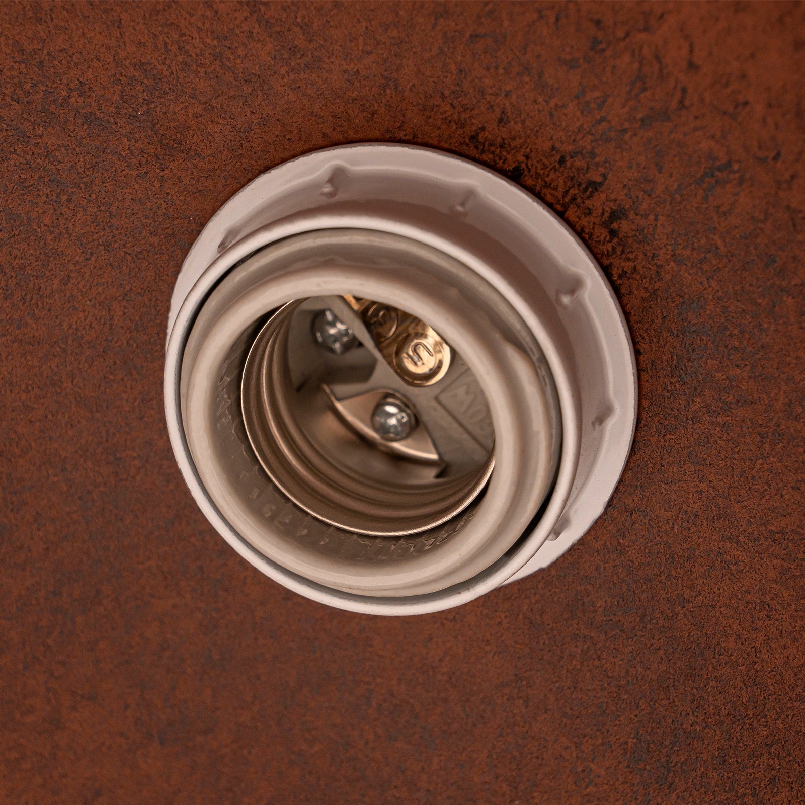 Glowlings 1-Light Industrial 12"Wide Antique Brown Rust Dome Wall Sconce